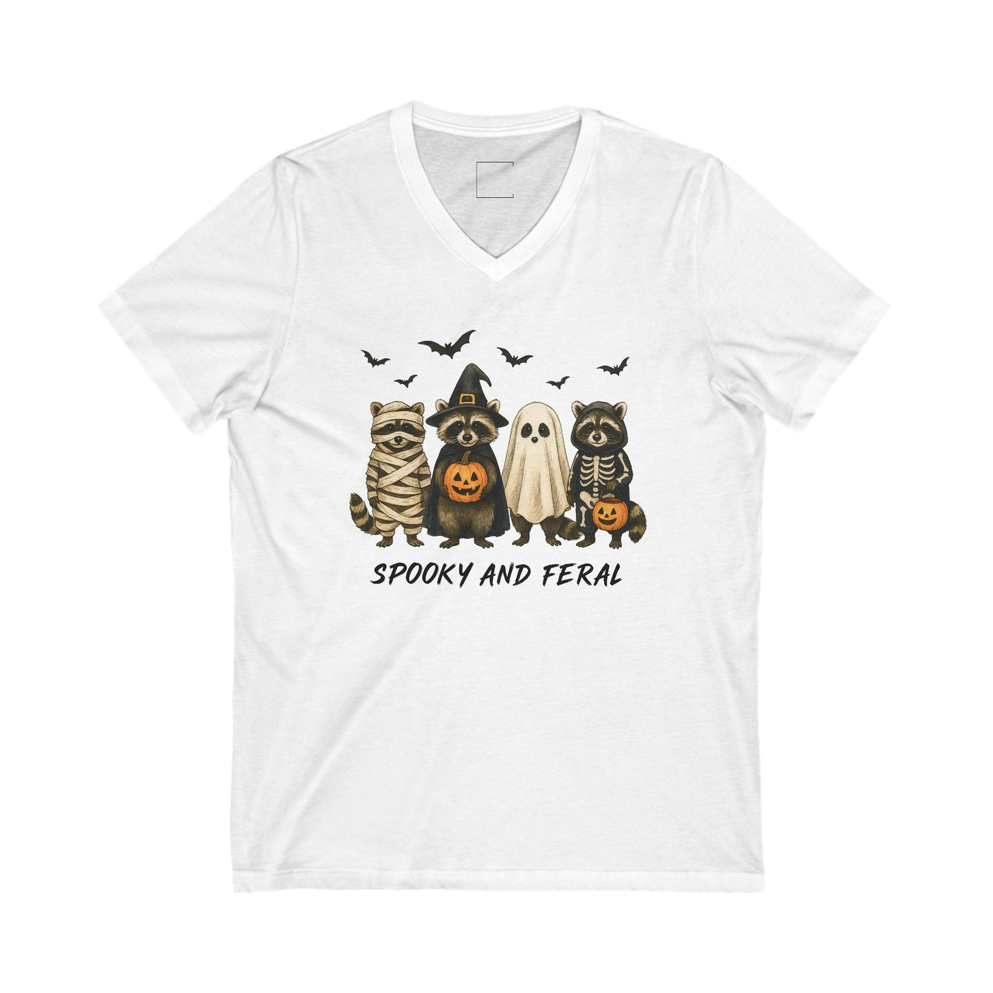 Spooky & Feral Unisex V Neck