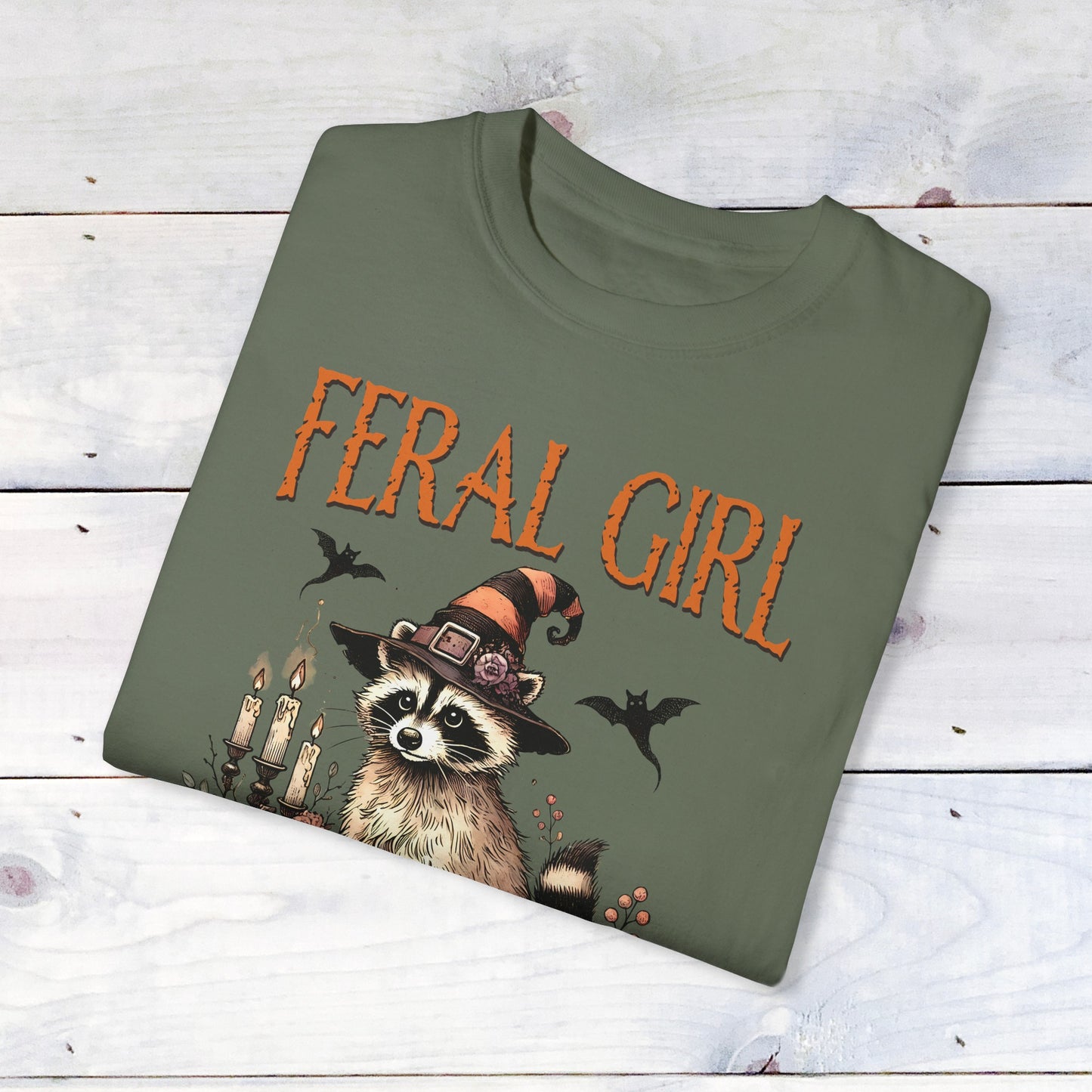 Feral Girl Halloween - Comfort Colors