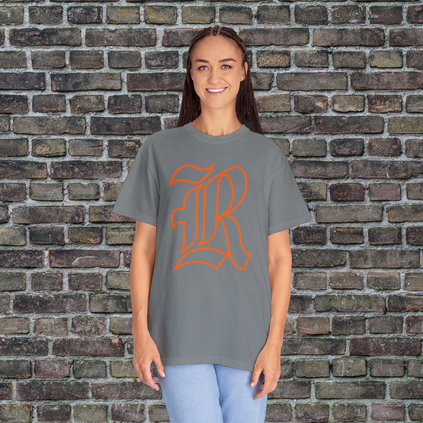 The Original Rockwall R Outline - Comfort Colors T