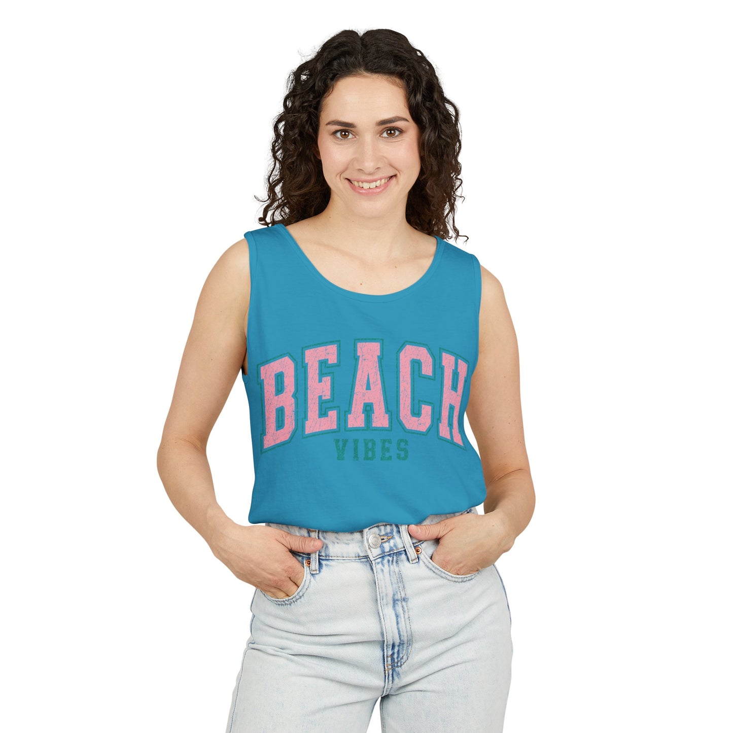 Beach Vibes Comfort Colors Tank