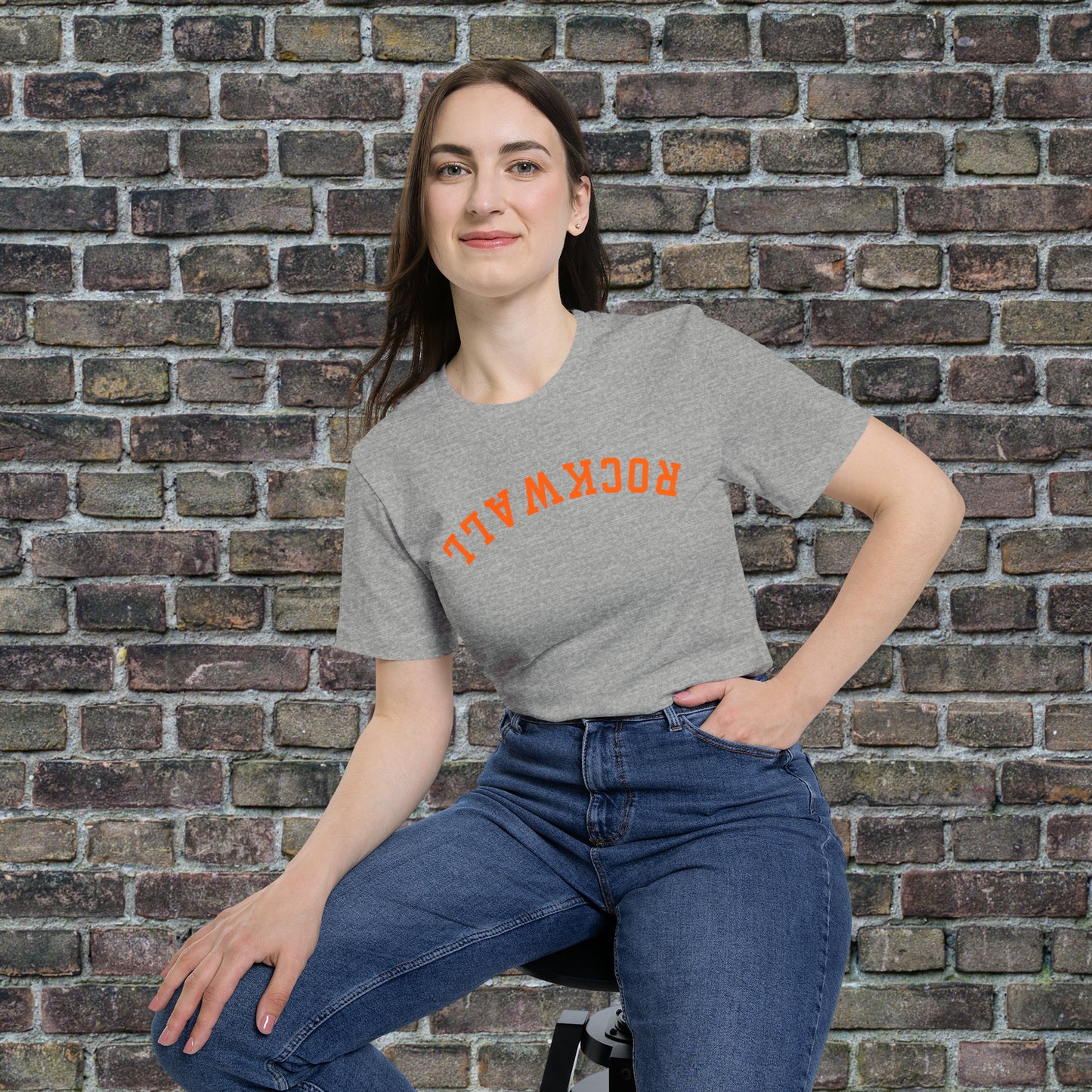 Upside Down Rockwall T Shirt