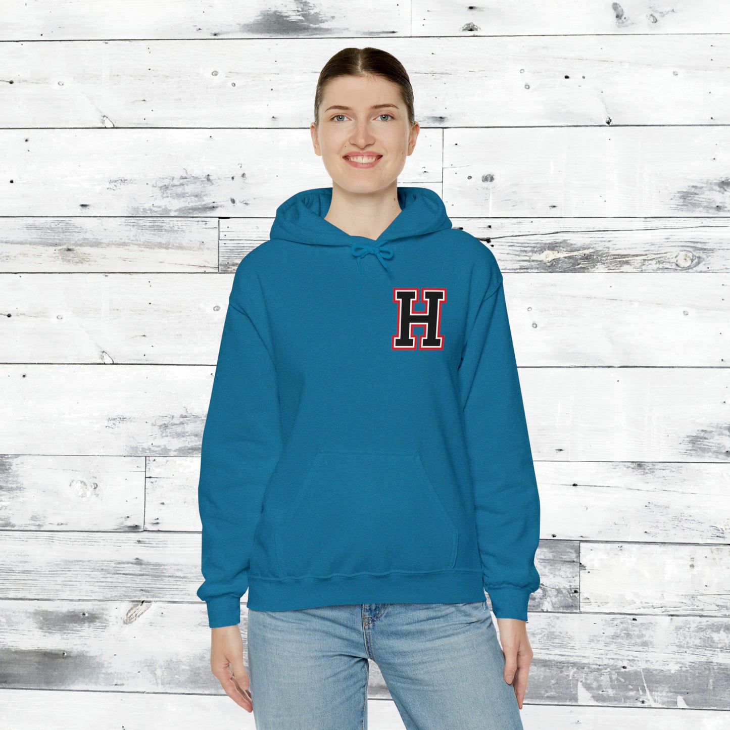 Heath Hawks - Southside Strong back Hoodie