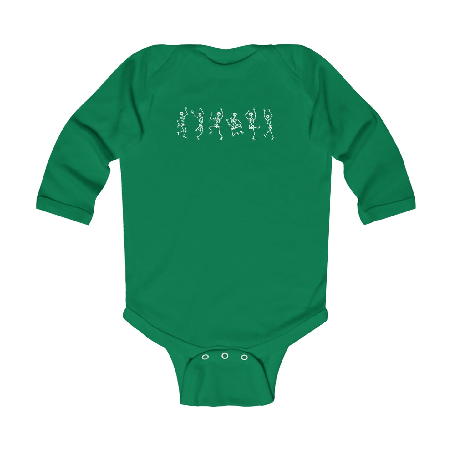 Infant Long Sleeve Dancing Skeleton Onesie
