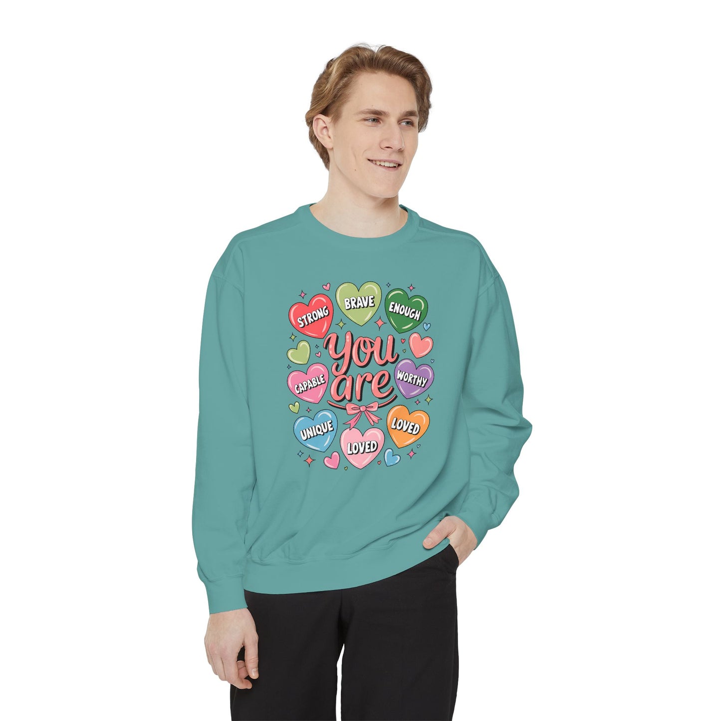 You are Loved Comfort Colors Sweater