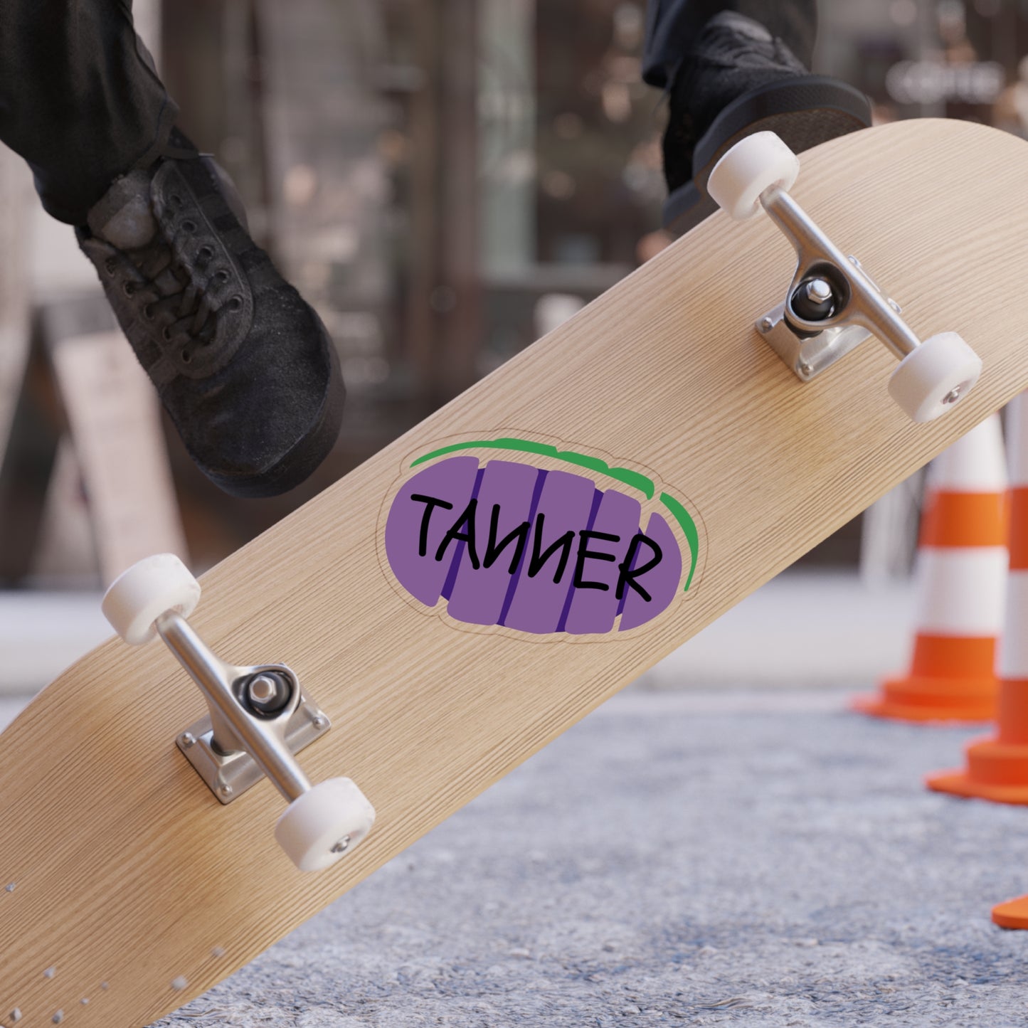 TANNER 6"x6" Die-Cut Outdoor Sticker- Buzz