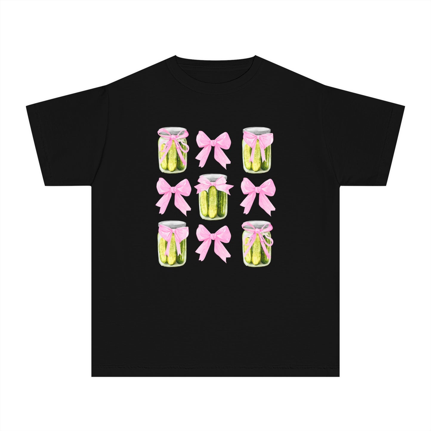 Pickles & Bows Youth Comfort Colors Tee