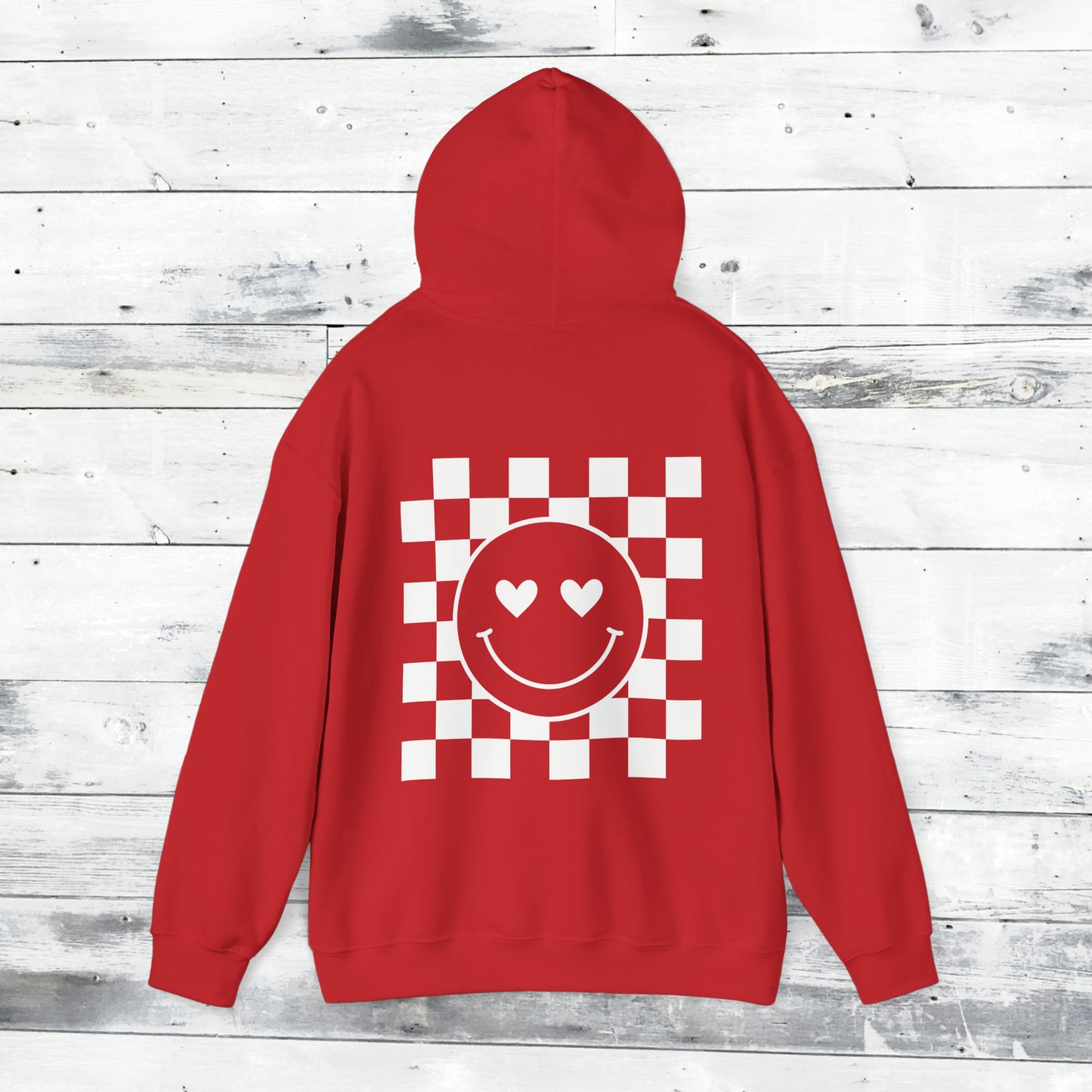 Valentines Check Hoodie