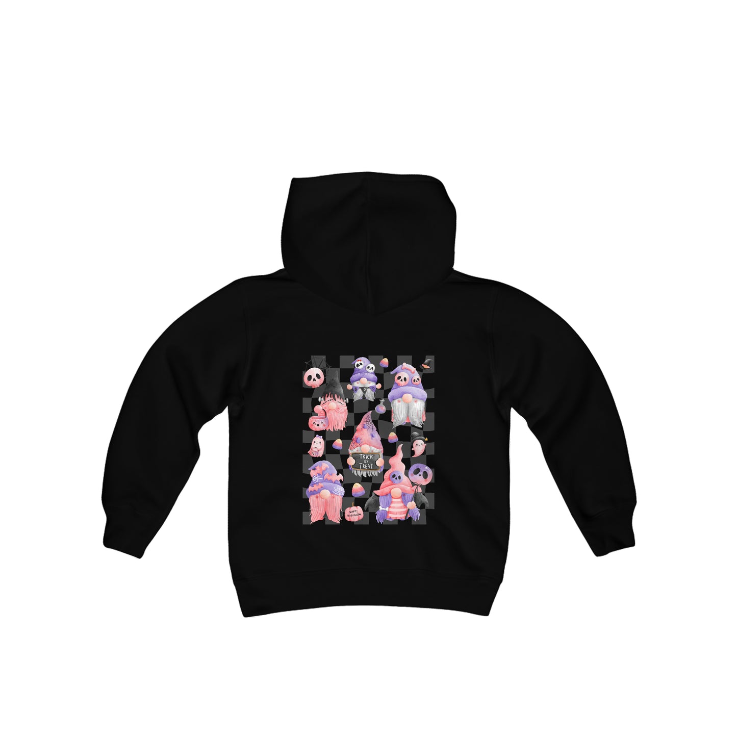 Youth Gnome Halloween Pink/Purple Hoodie