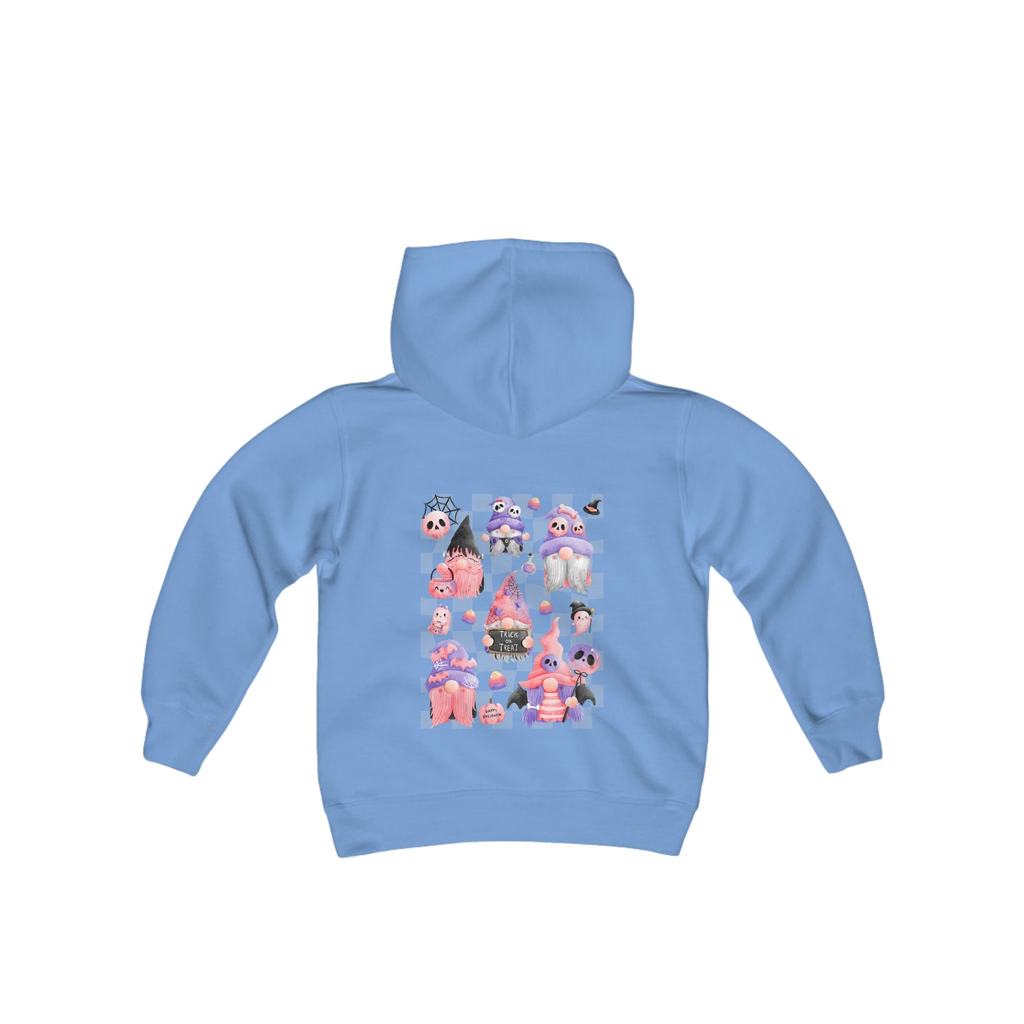 Youth Gnome Halloween Pink/Purple Hoodie