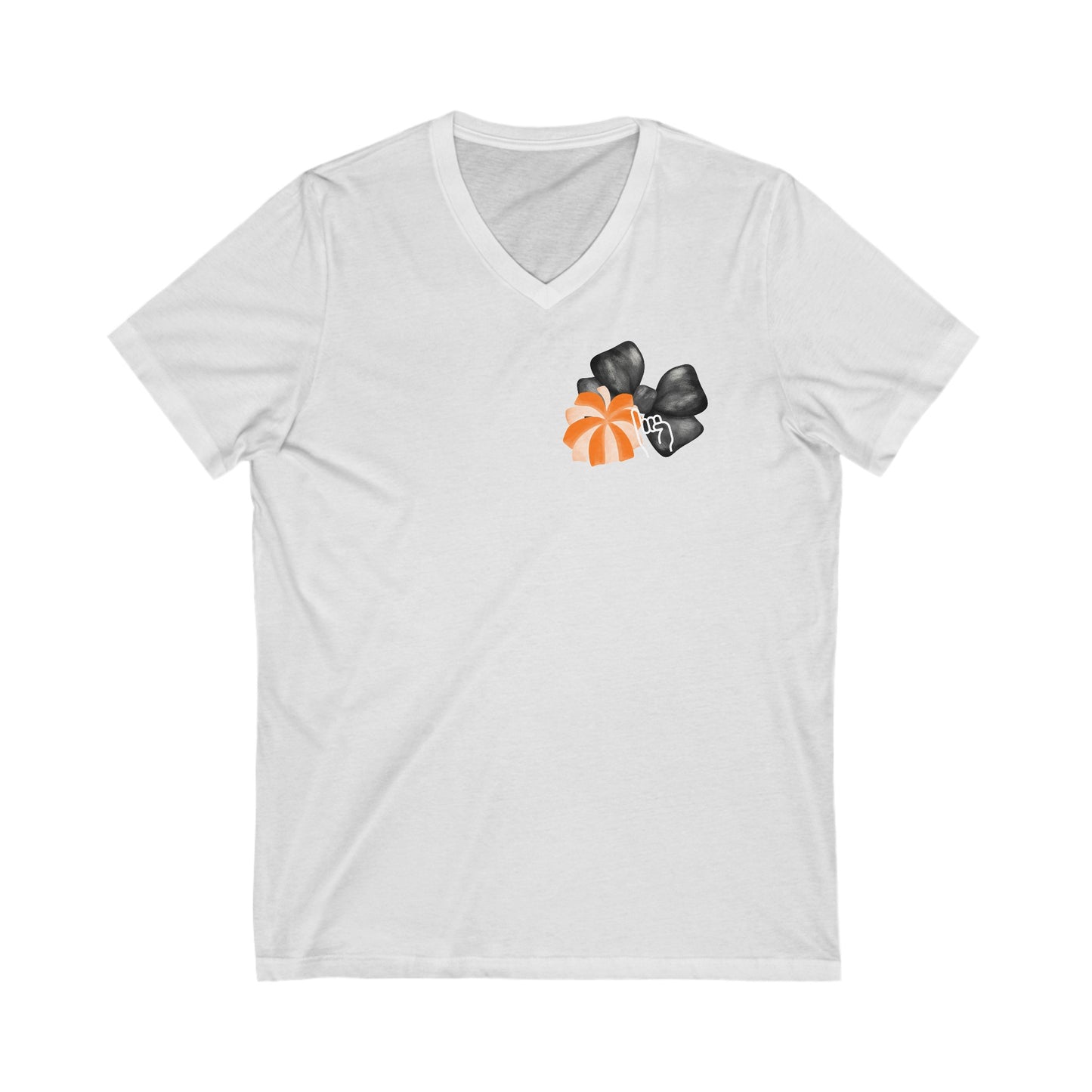 Cute Cute Jackets Short Sleeve V-Neck Tee