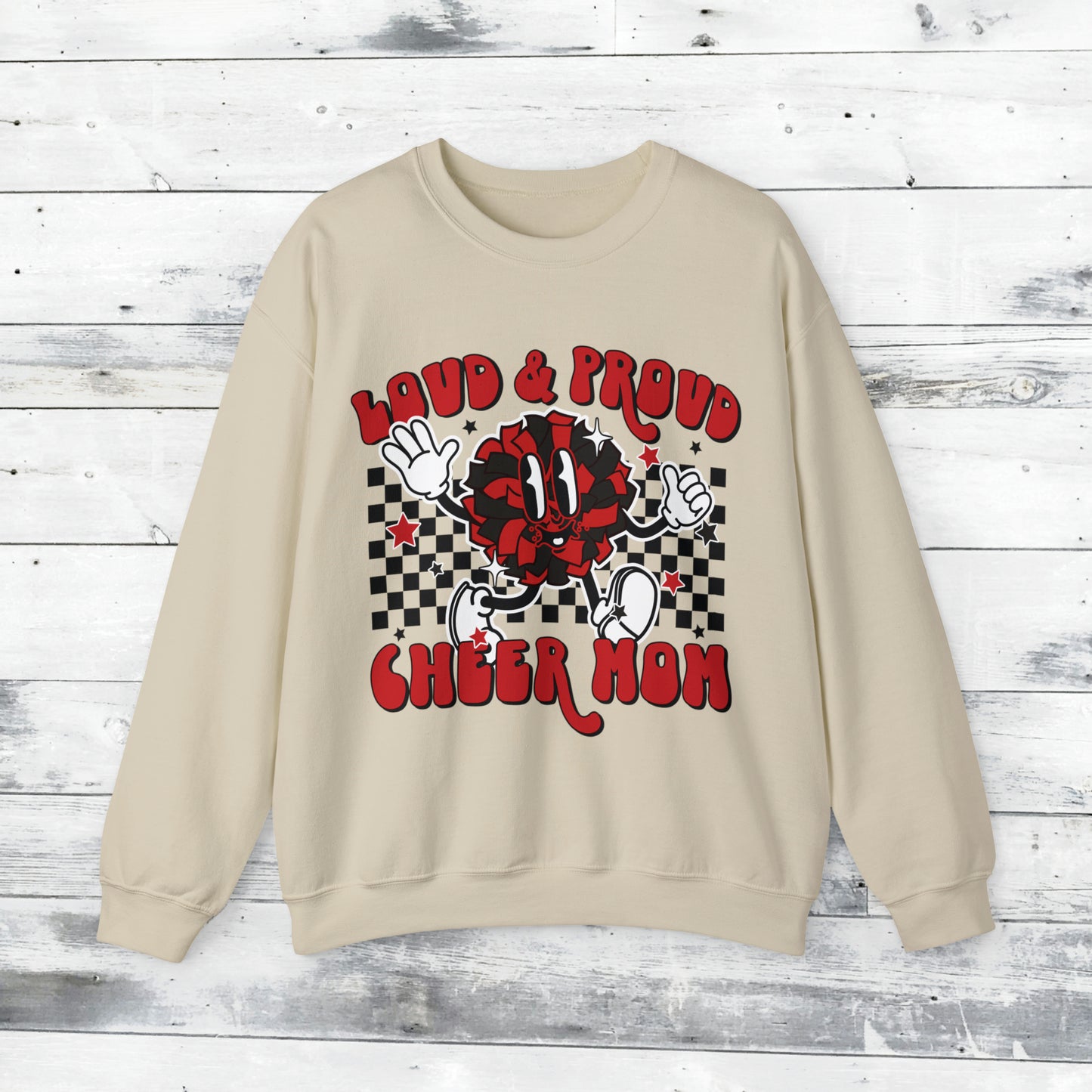 Loud & Proud Cheer Mom Sweater