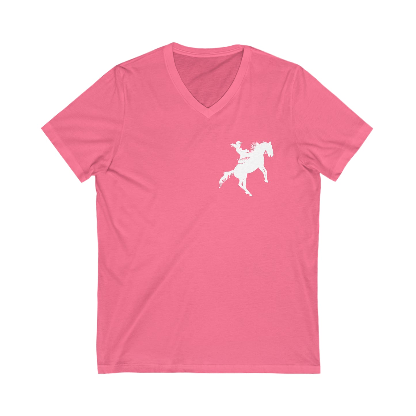 Long Live Cowgirls- V Neck T-Shirt