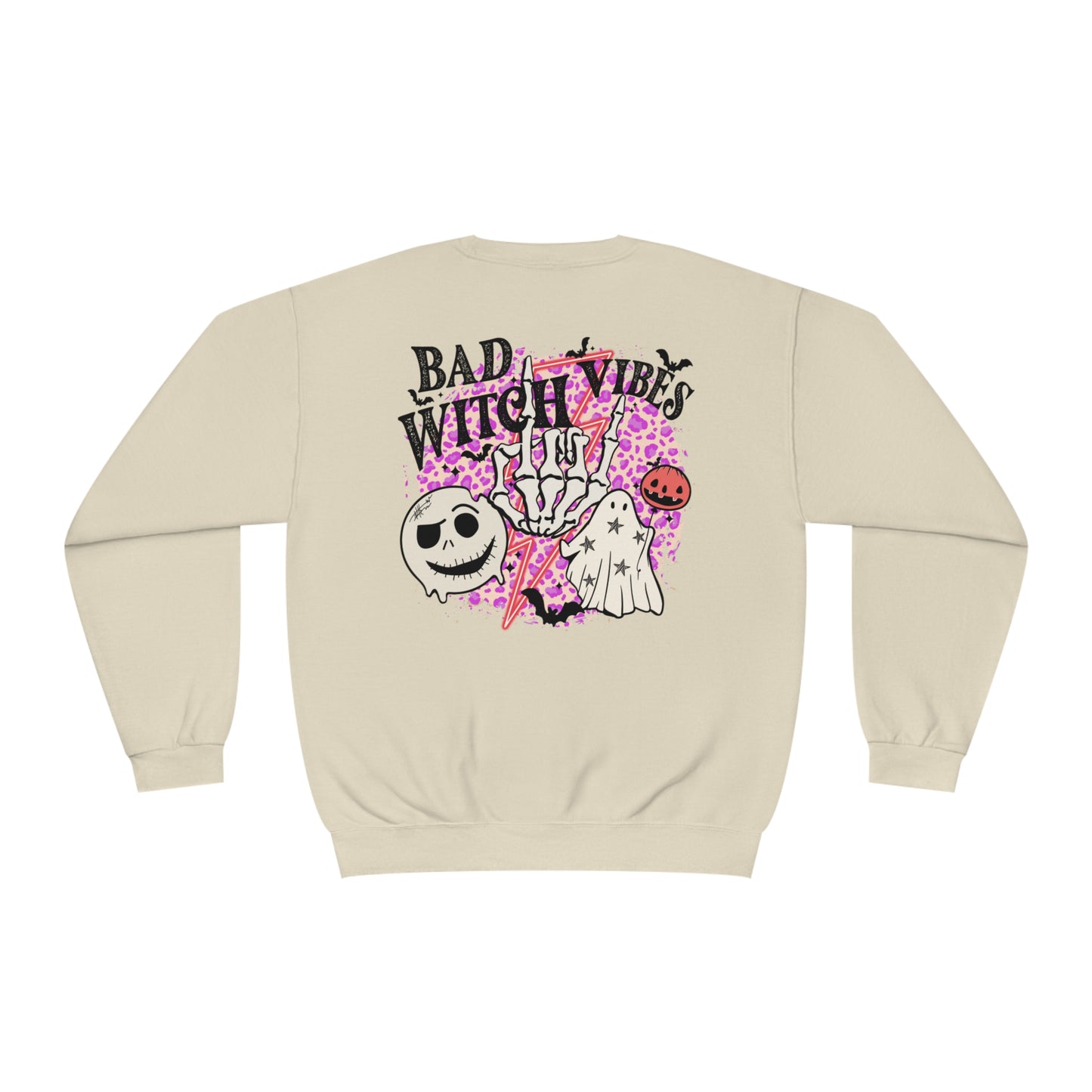 Bad Witch Vibes Back Pullover