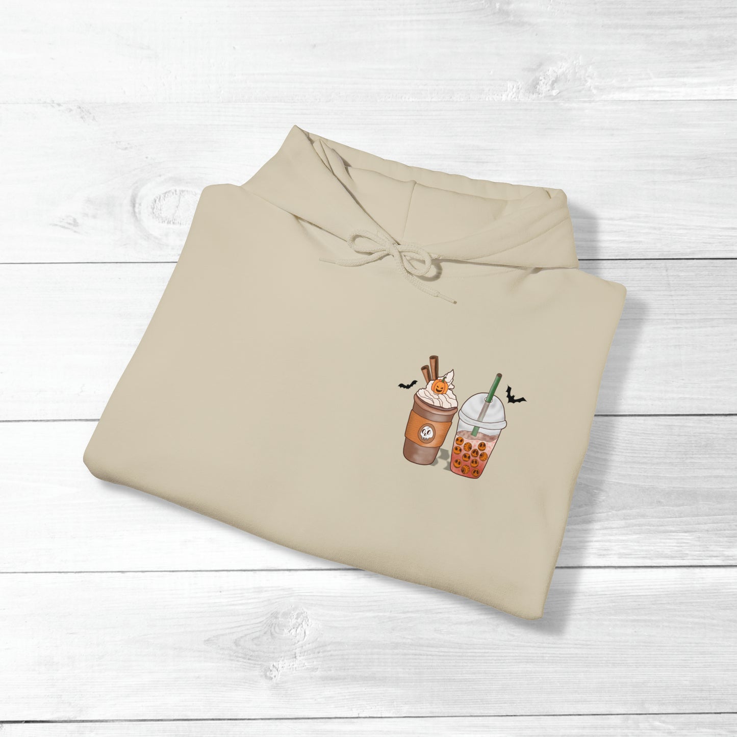 Halloween Coffee Hoodie - Hocus Pocus I need Coffee to Focus Back