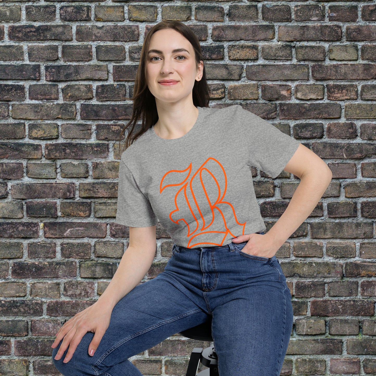 Old School R Shirt - Loose Fit
