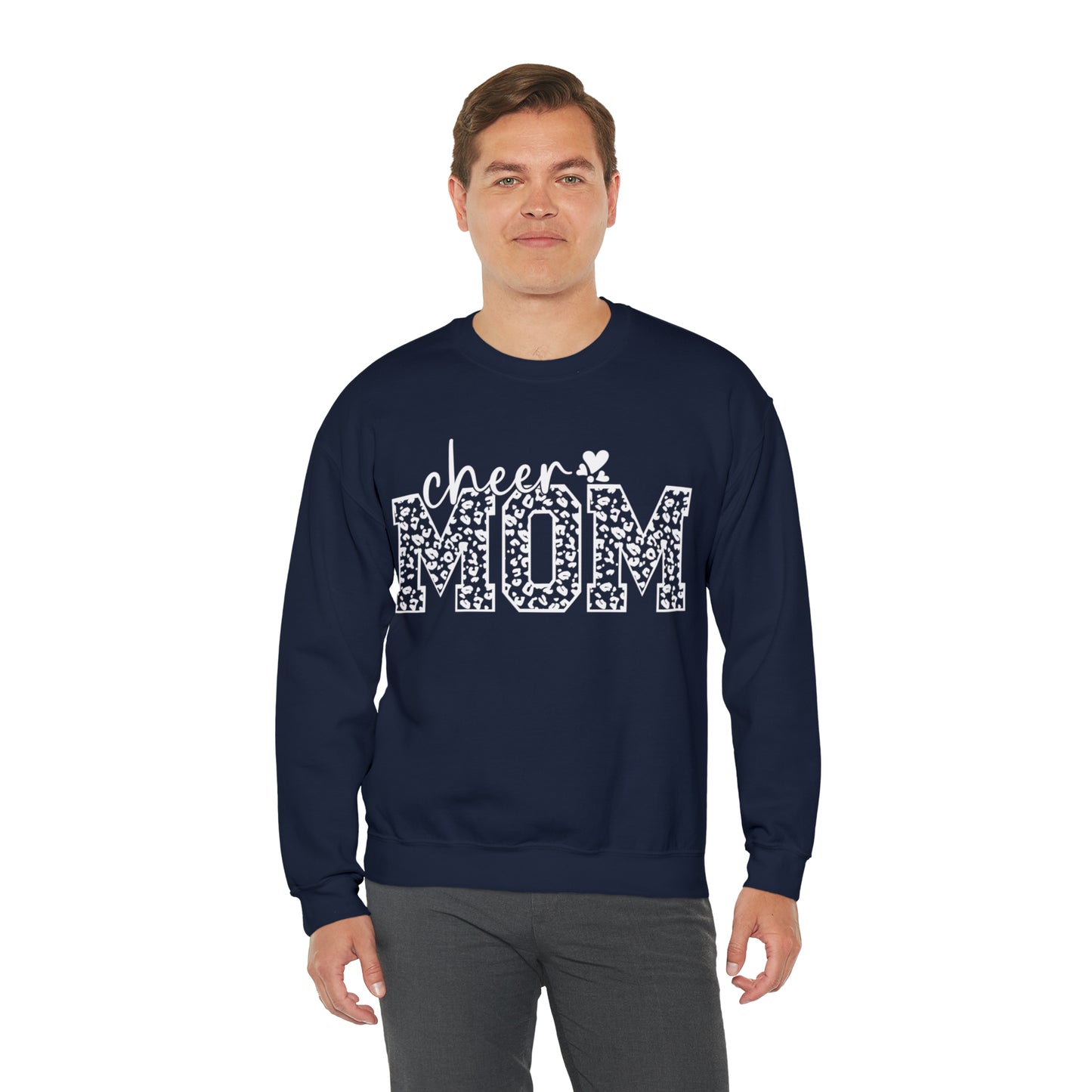 Cheetah Cheer Mom Sweater