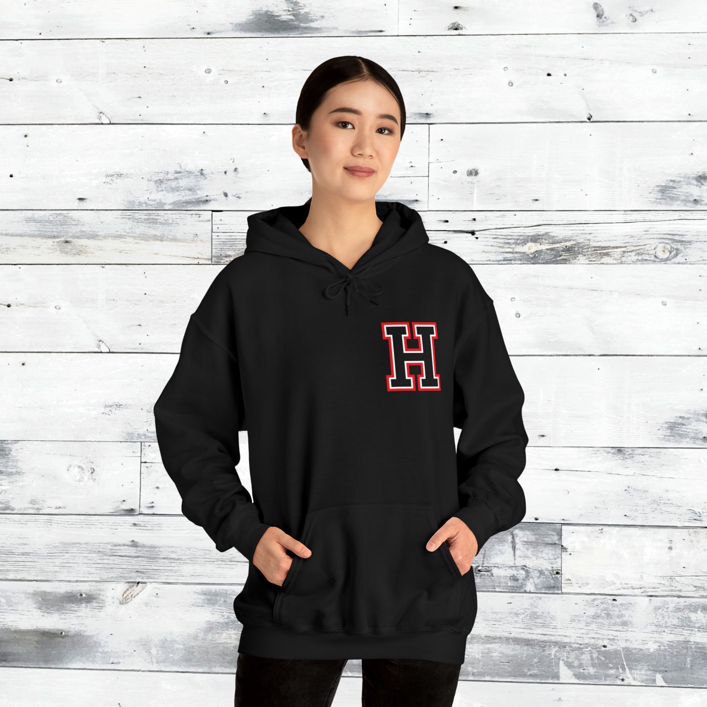 Heath Hawks - Southside Strong back Hoodie