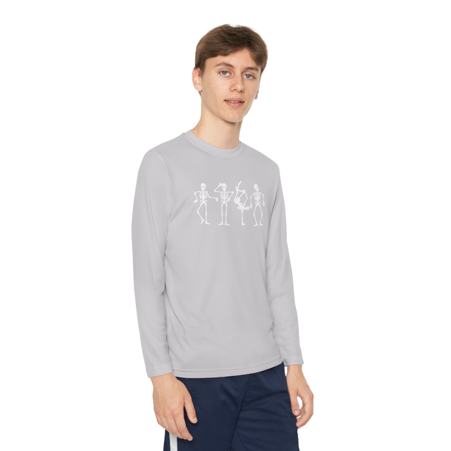 Youth Dancing Skelly Long Sleeve T-Shirt