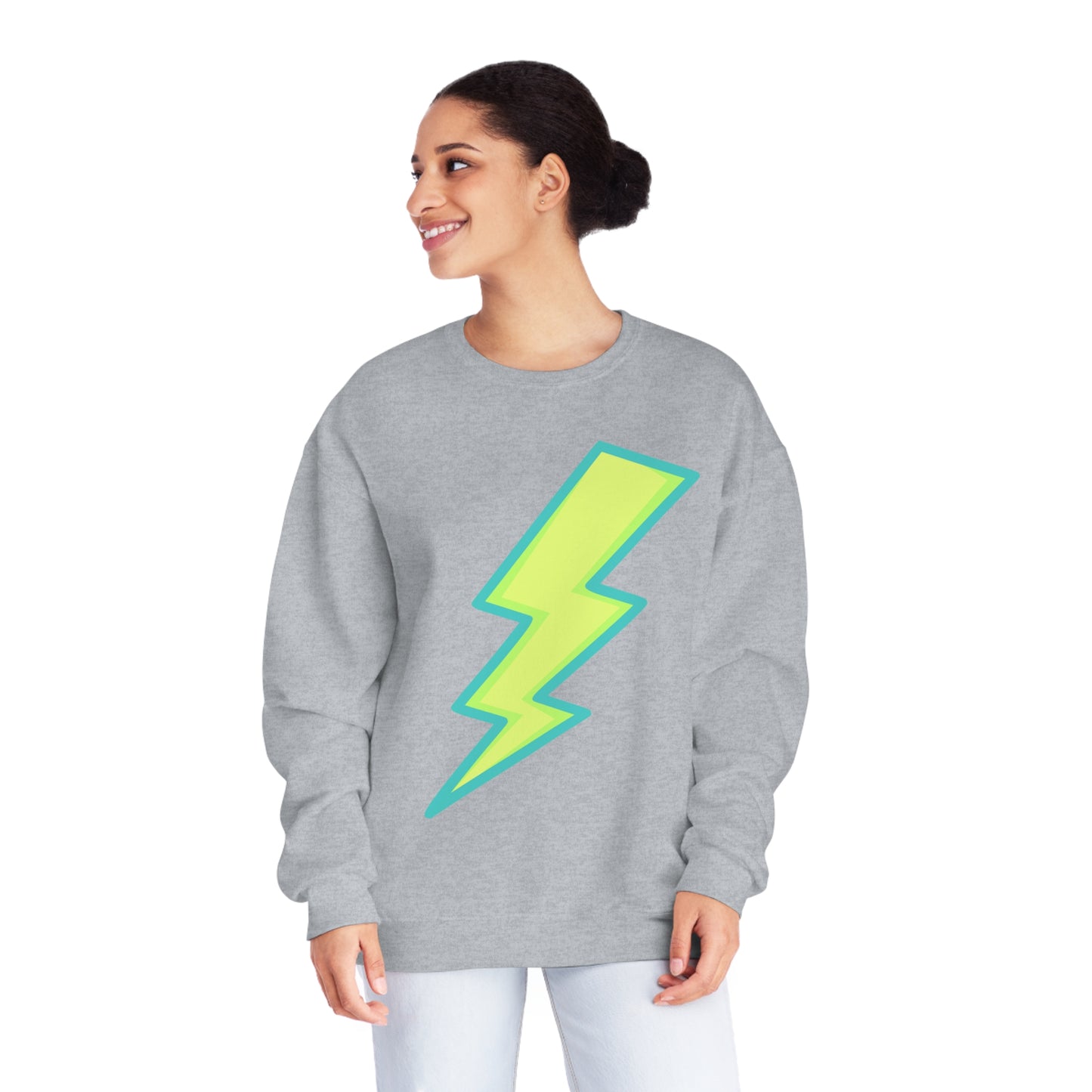 The Bolt Sweater - Unisex NuBlend® Crewneck Sweatshirt