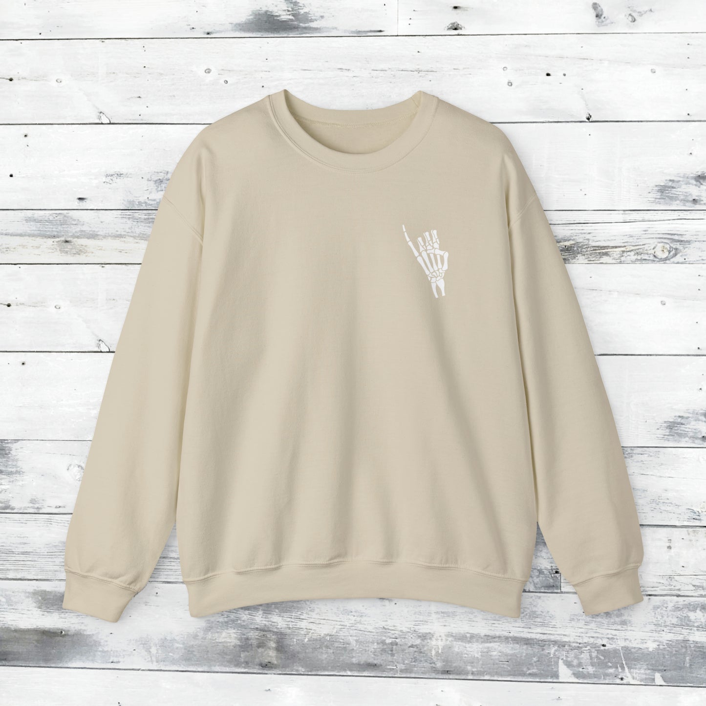 Skeleton Stingers Up - Jackets Back Sweater