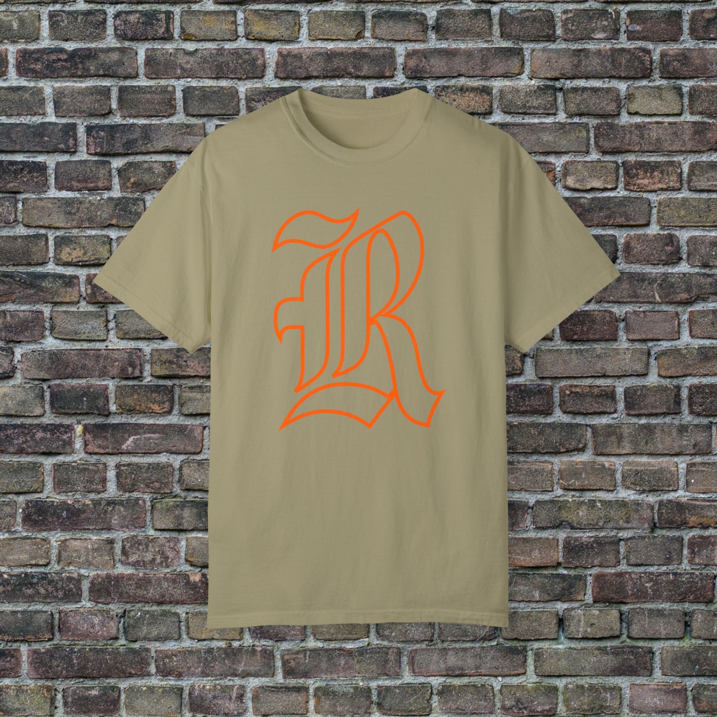 The Original Rockwall R Outline - Comfort Colors T