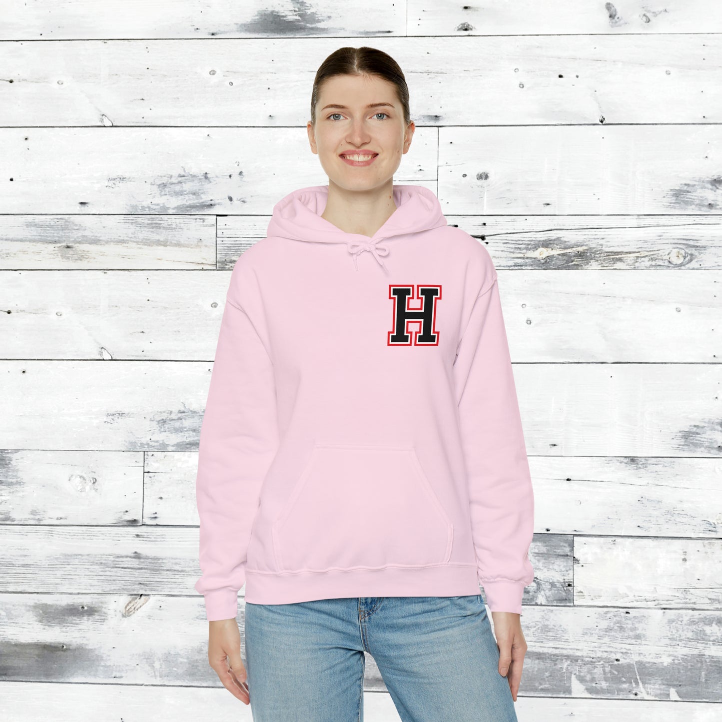 Heath Hawks - Southside Strong back Hoodie