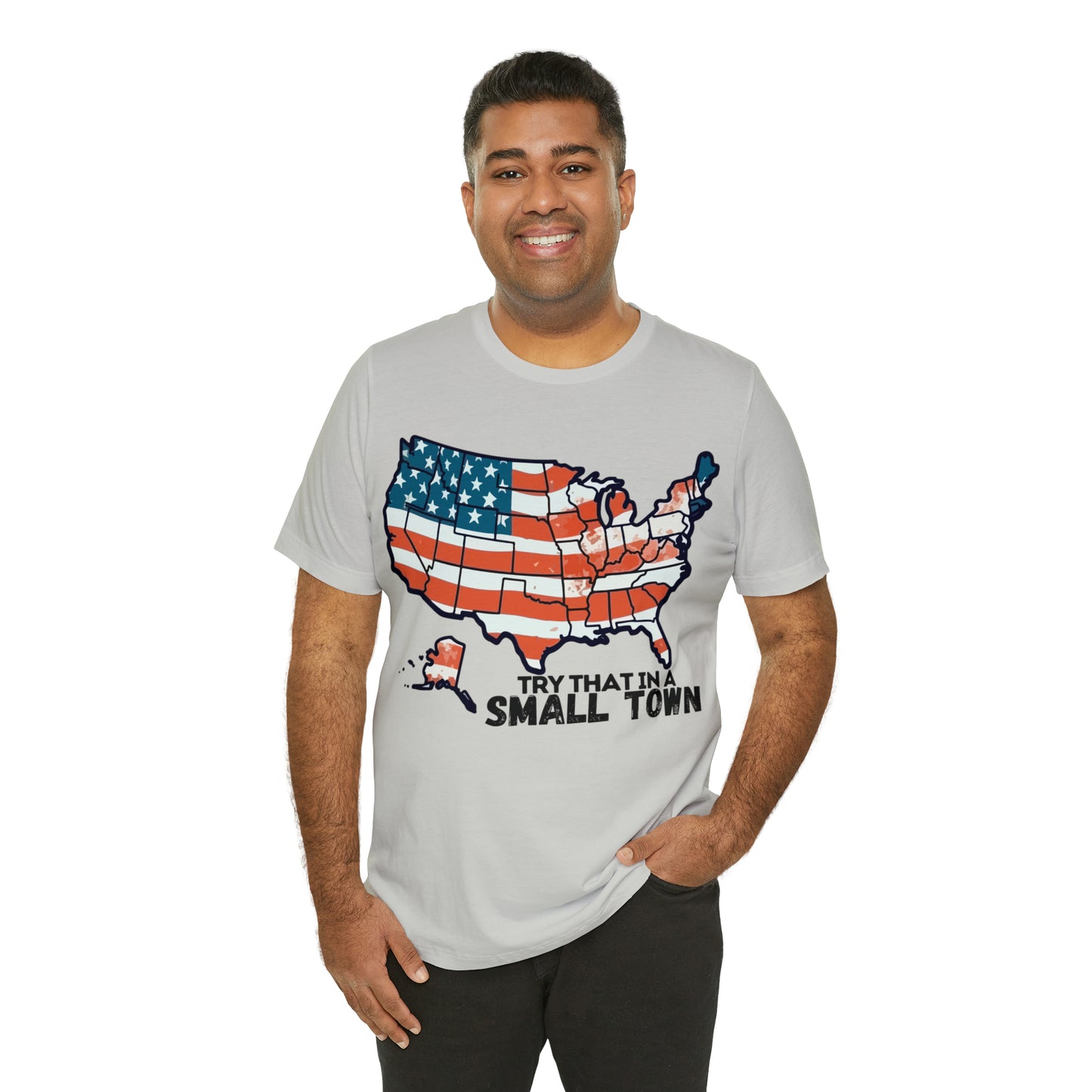 Try That in a Small Town - America Front Graphic - Aldean - Unisex Classic T-Shirt