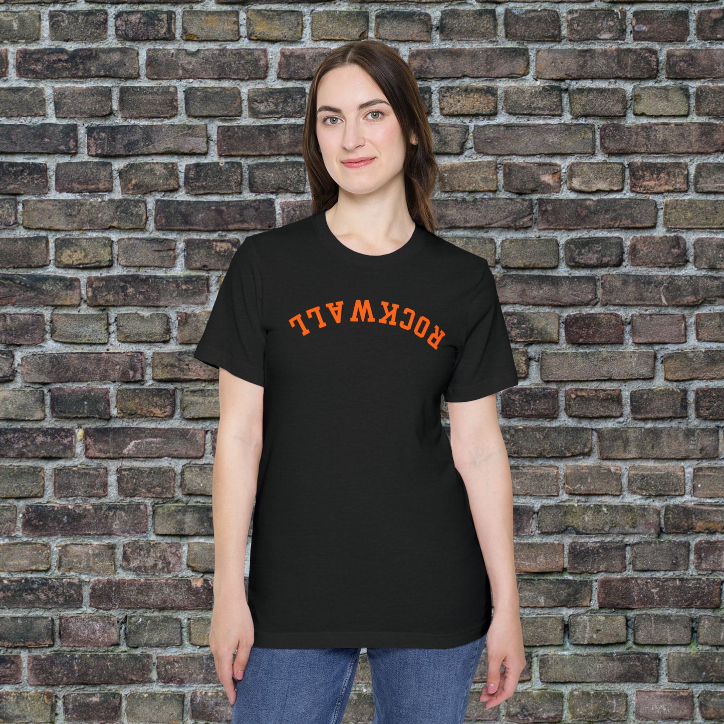 Upside Down Rockwall T Shirt