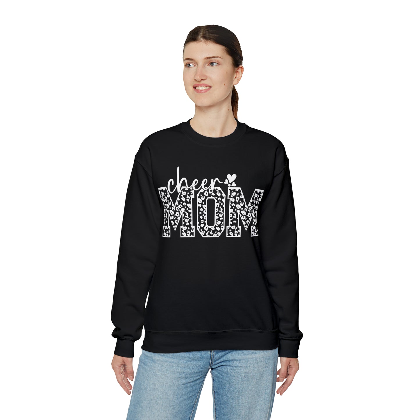 Cheetah Cheer Mom Sweater