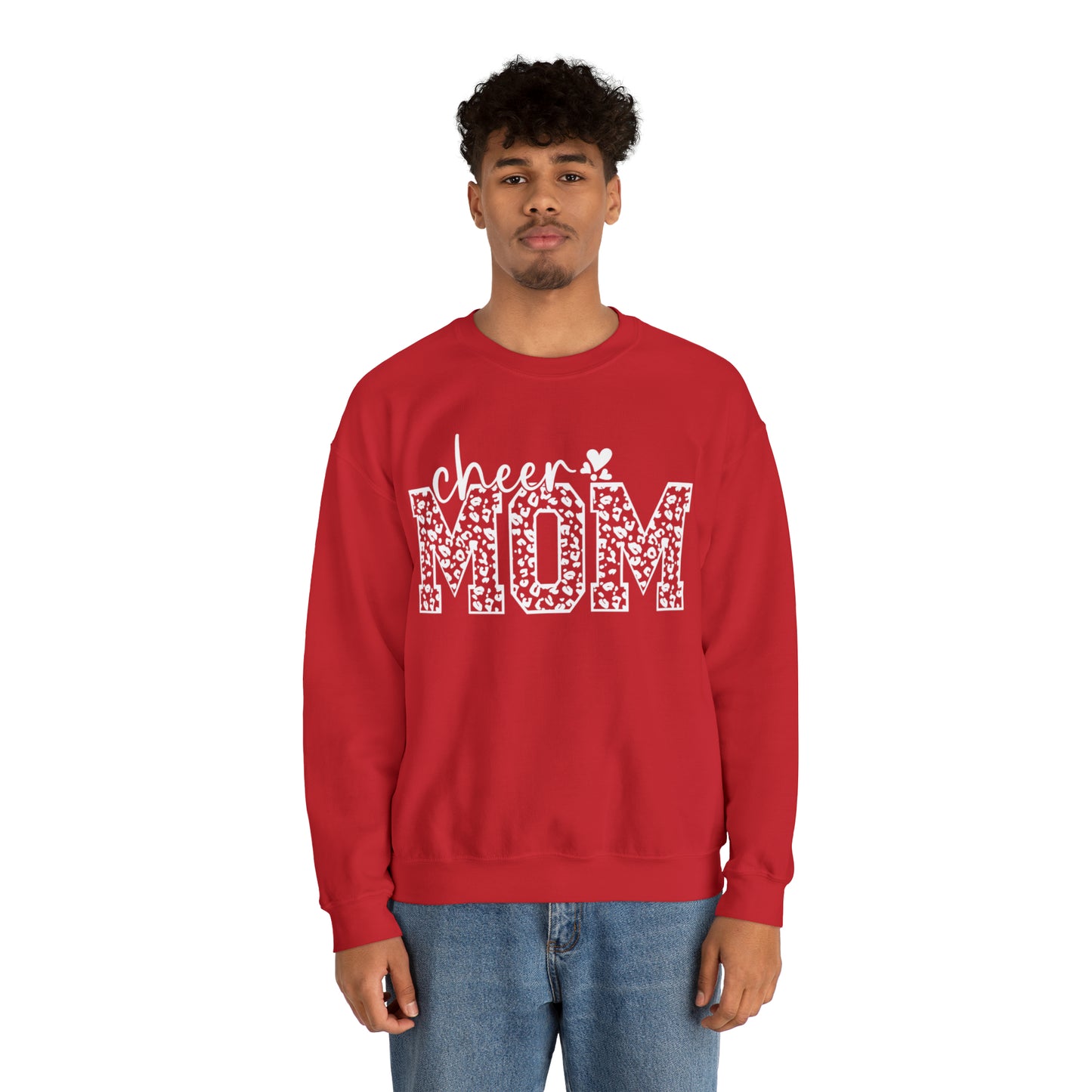 Cheetah Cheer Mom Sweater