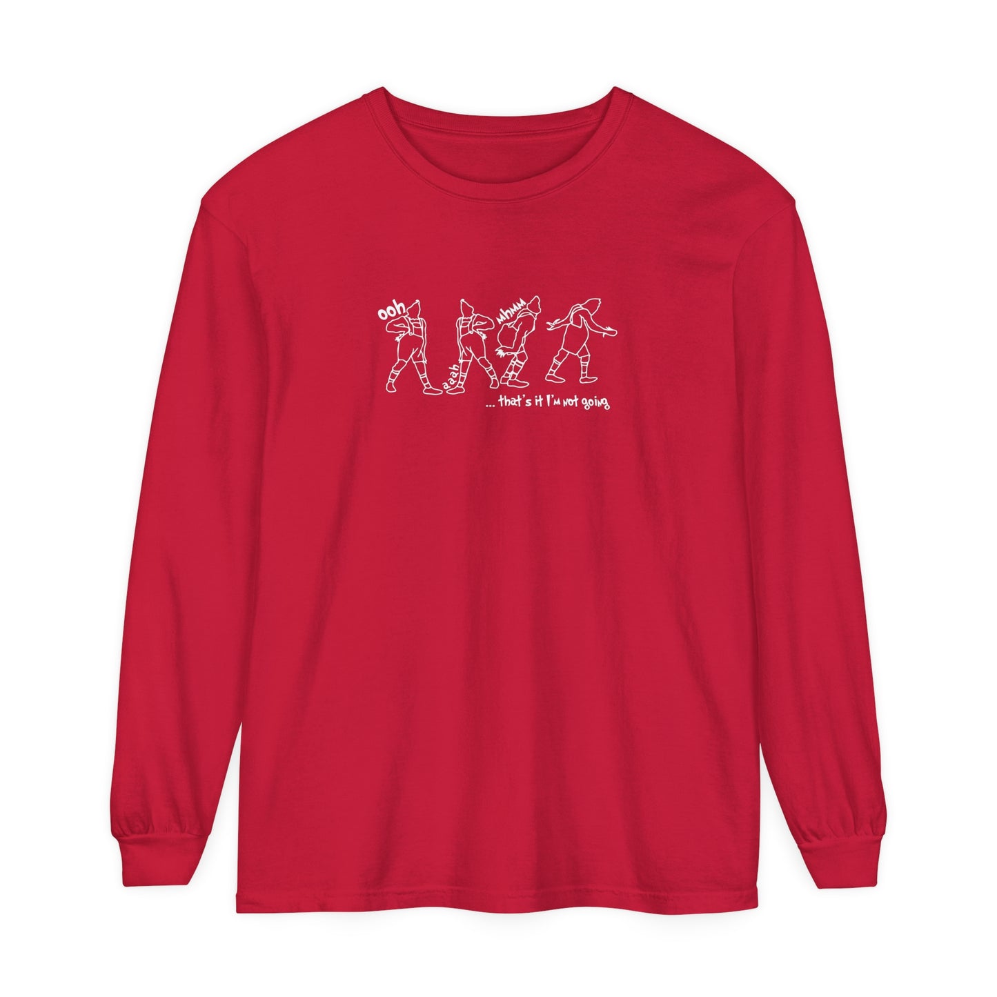 Grinch Comfort Colors Long Sleeve Shirt