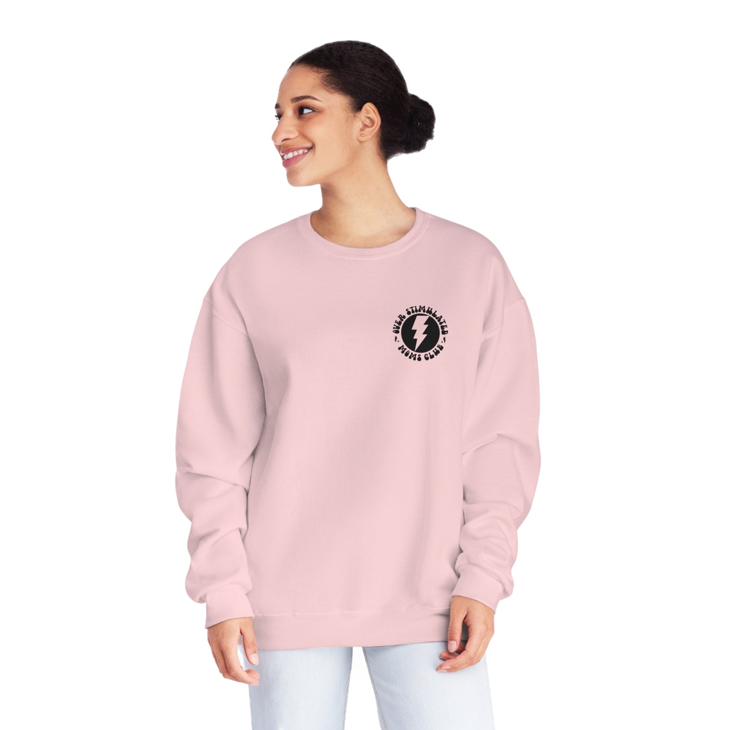Overstimulated Moms Club Sweater