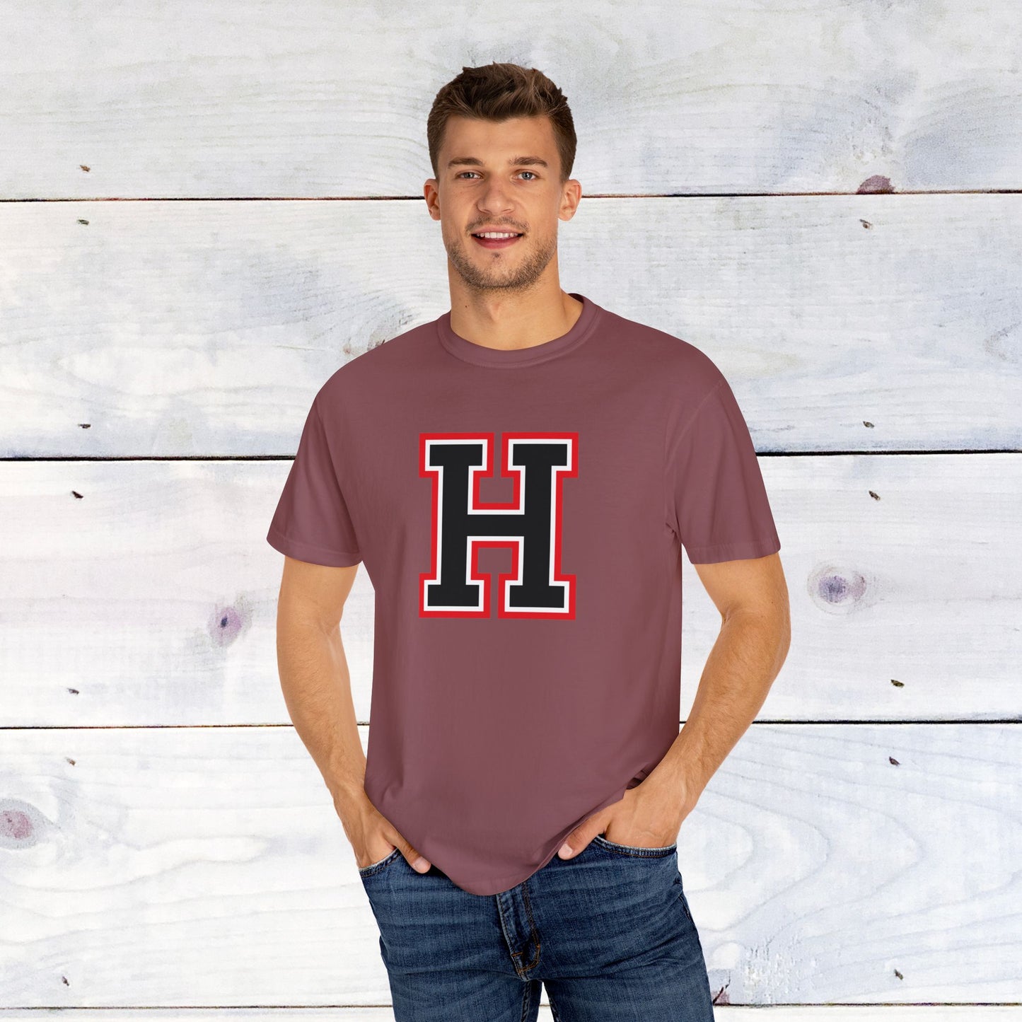 Heath "H" Comfort Color T