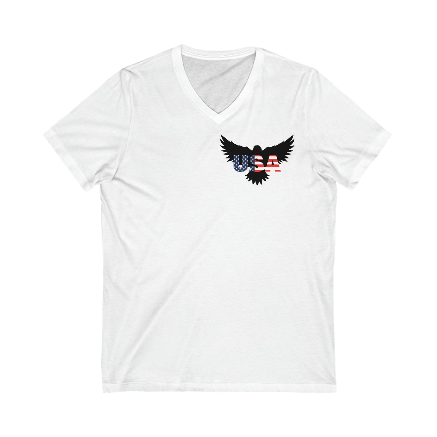 Try That in a Small Town - Aldean - Unisex Jersey Short Sleeve V-Neck Tee