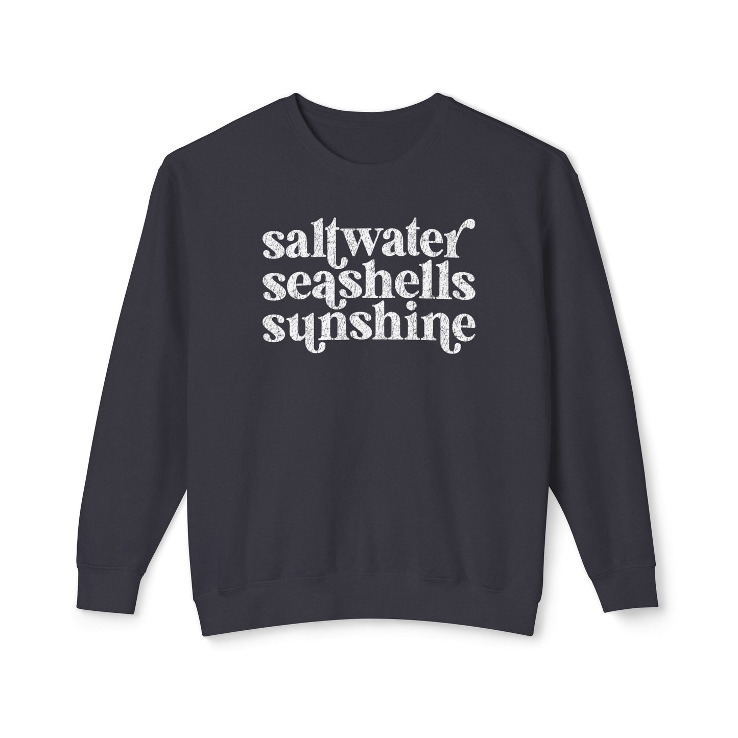 Saltwater, Seashells, Sunshine Comfot Colors Sweater