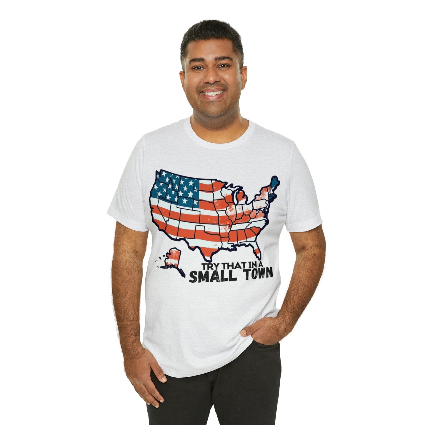 Try That in a Small Town - America Front Graphic - Aldean - Unisex Classic T-Shirt
