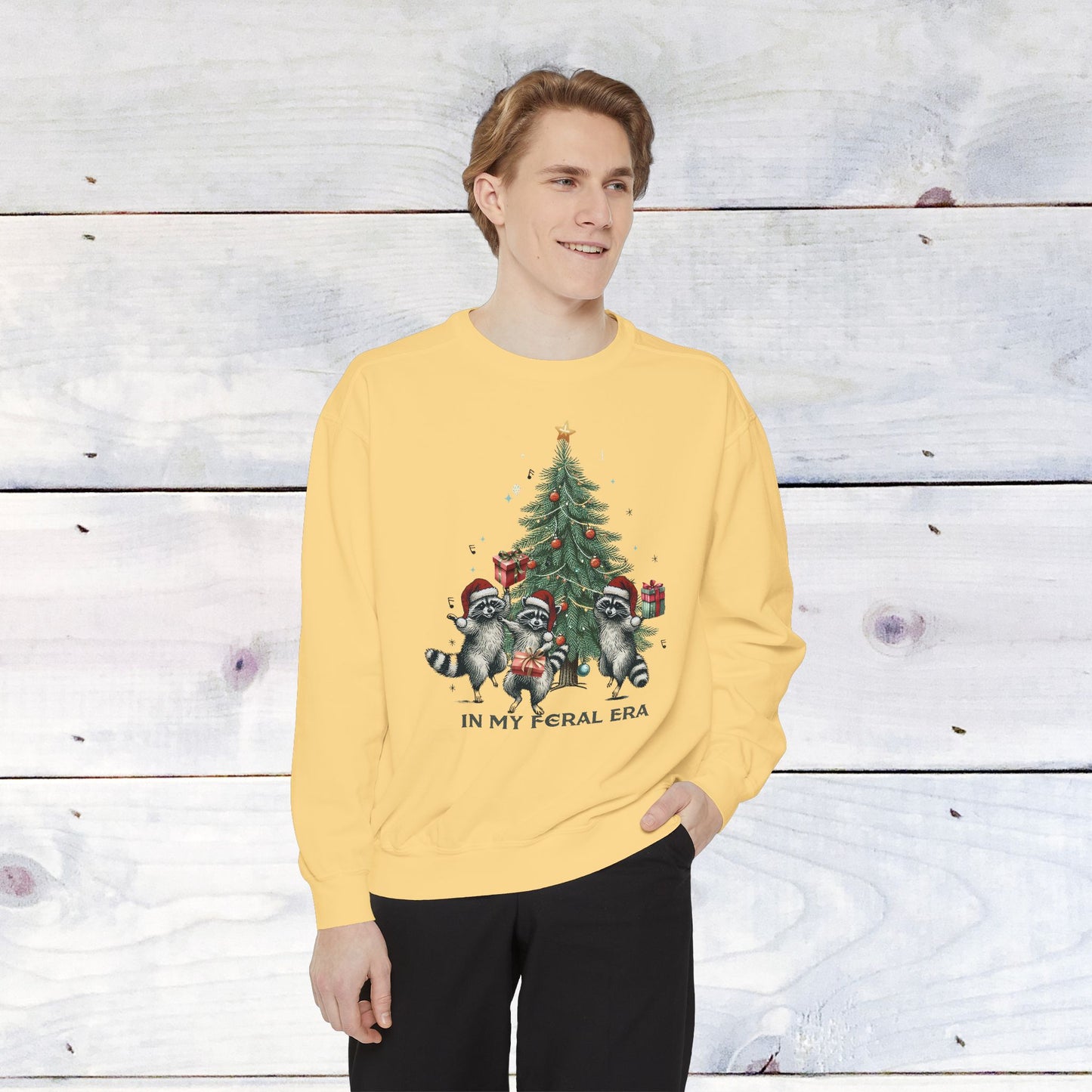 Feral Era Holiday Comfort Colors Sweater