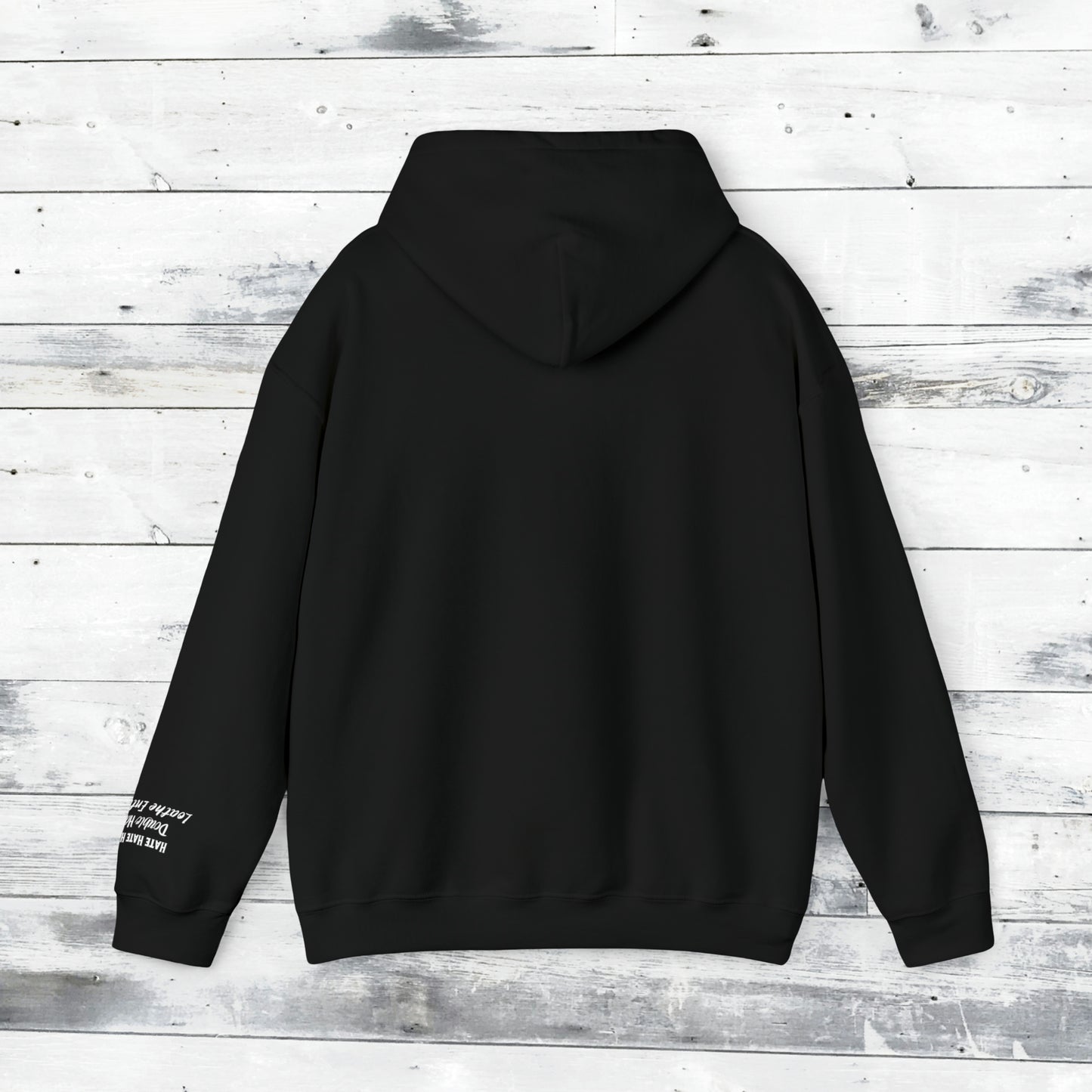GRINCH HOODIE - LOATHE ENTIRELY QUOTE LEFT CUFF