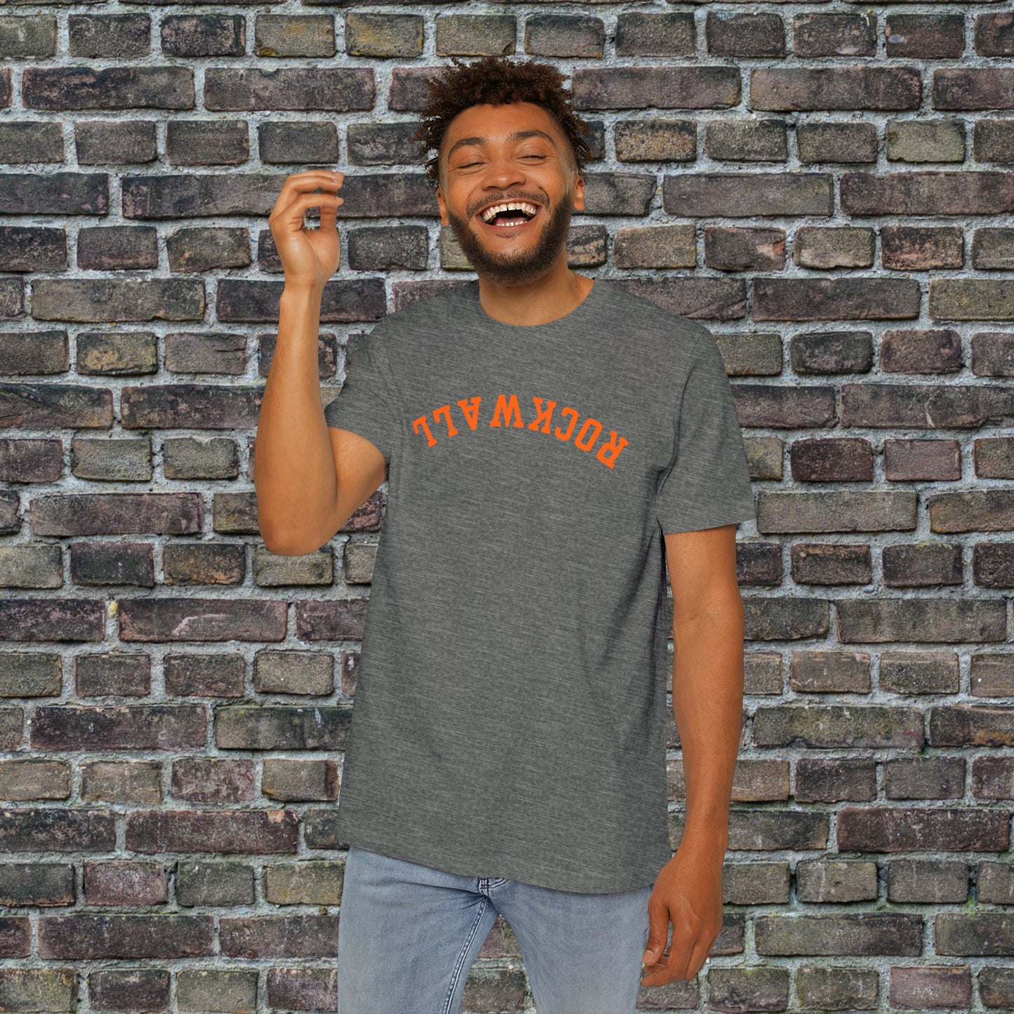 Upside Down Rockwall T Shirt