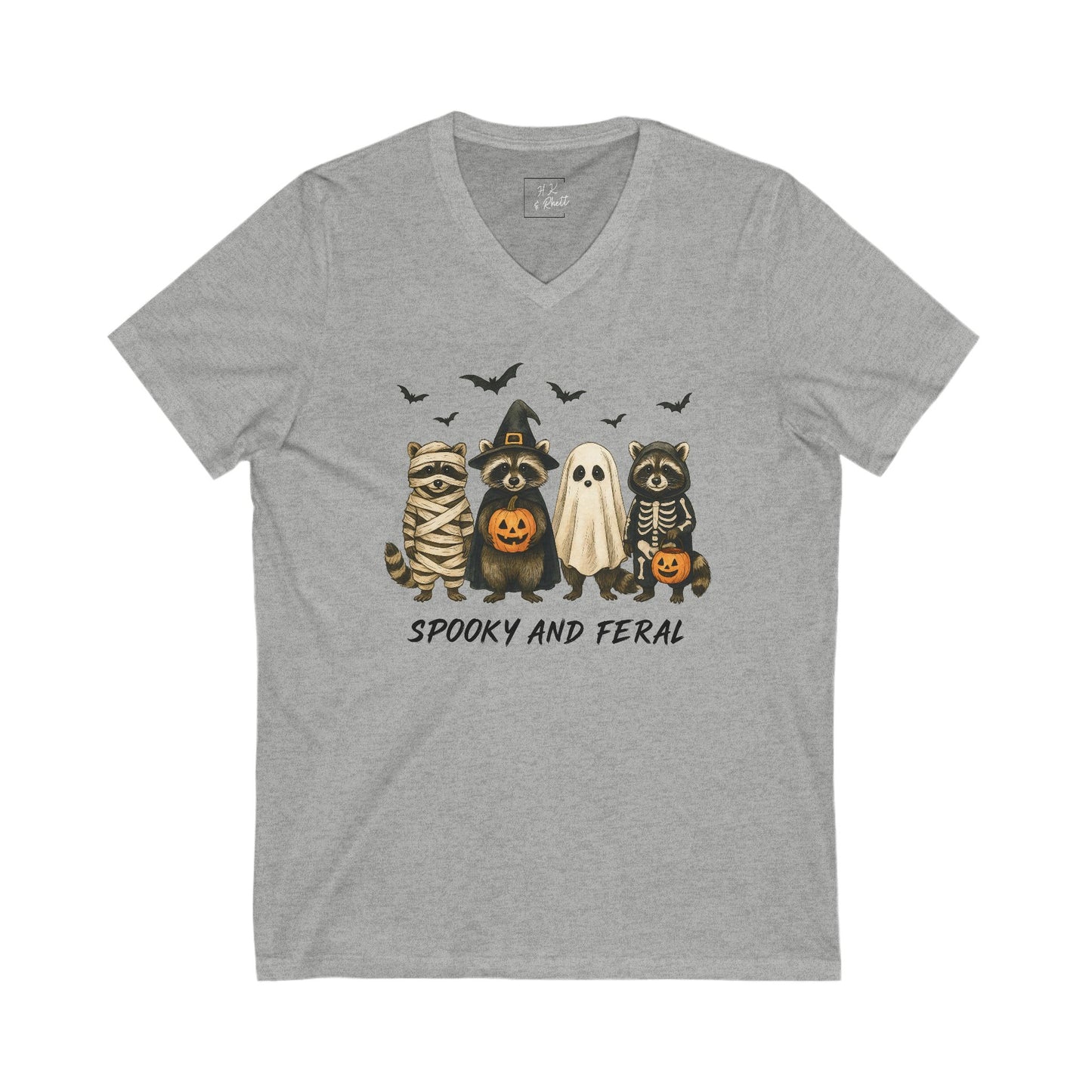Spooky & Feral Unisex V Neck