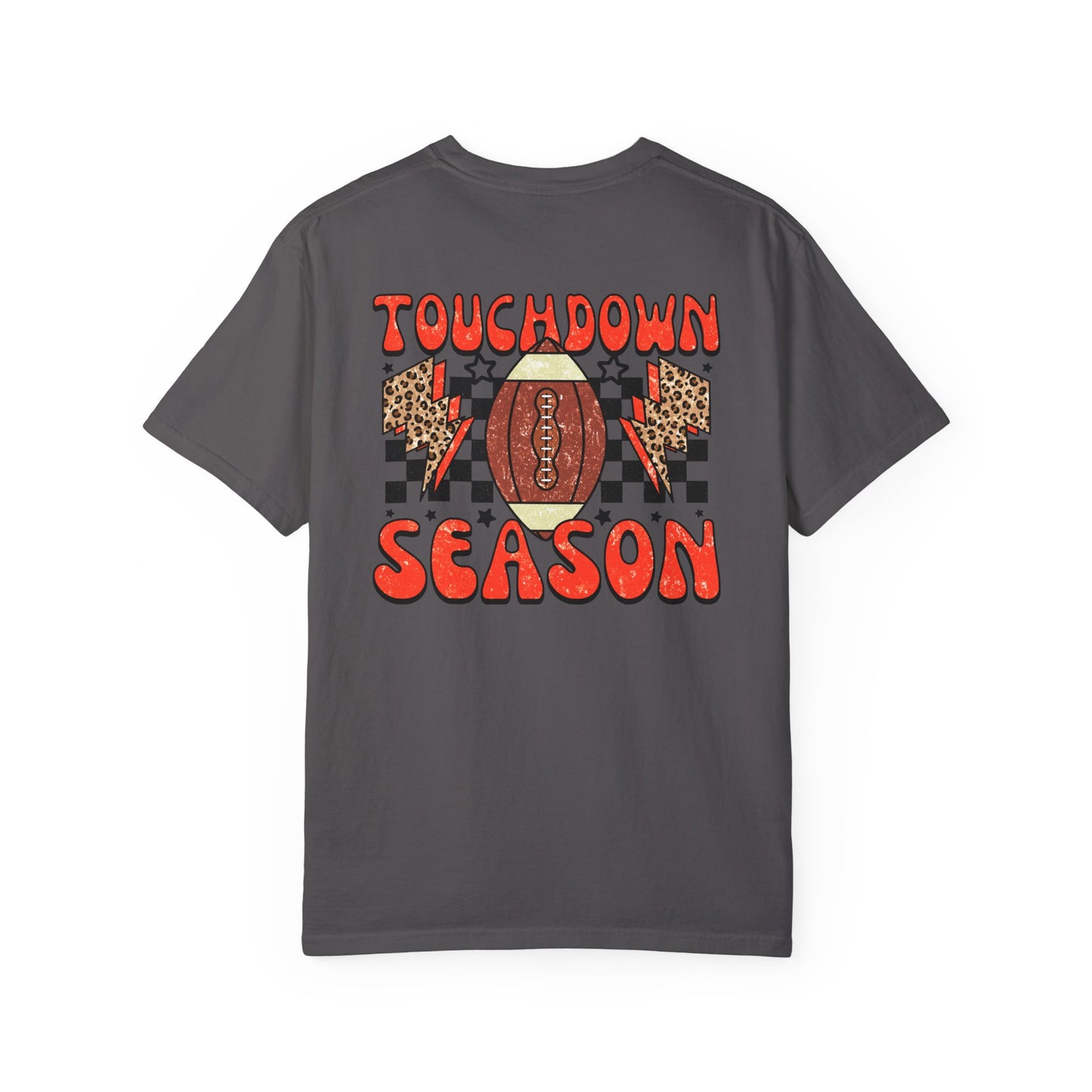 Comfort Colors - Rockin Rockwall Front, Touchdown Season Fun Back