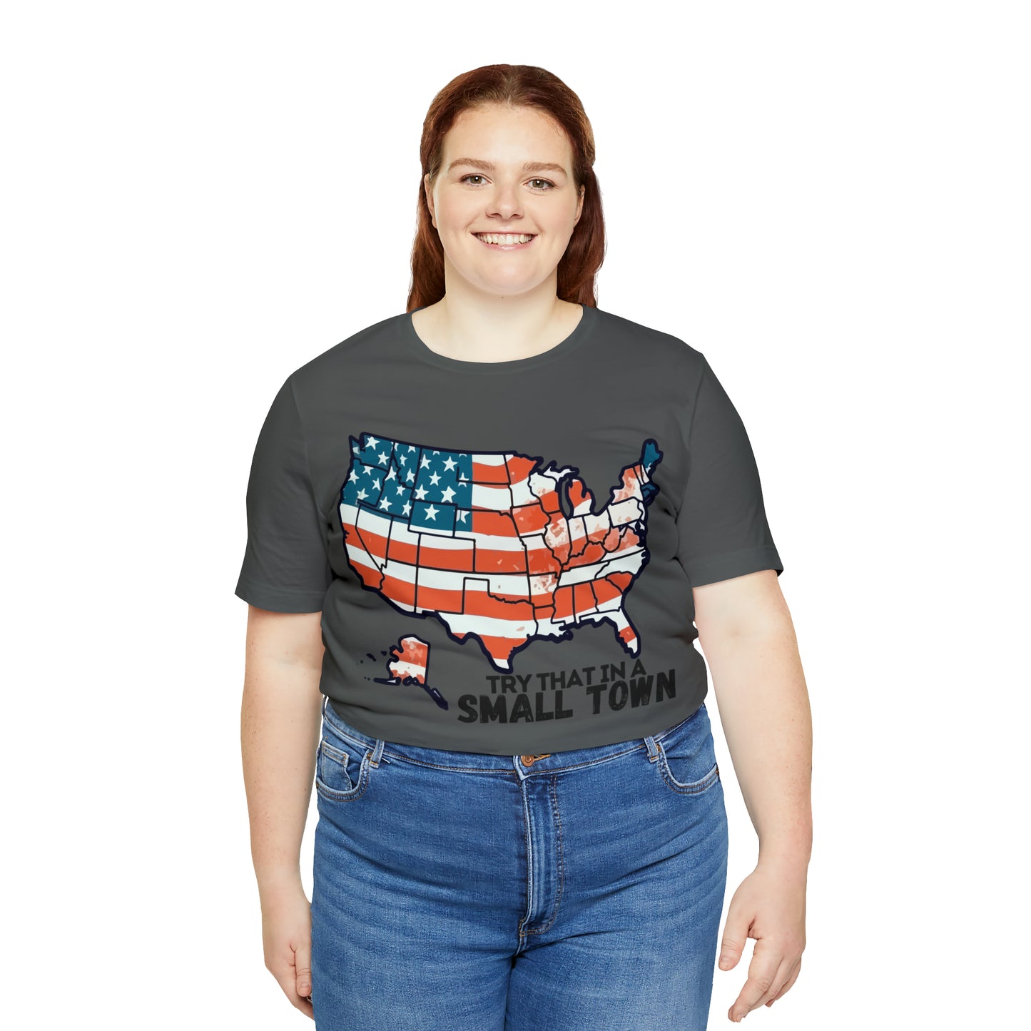 Try That in a Small Town - America Front Graphic - Aldean - Unisex Classic T-Shirt
