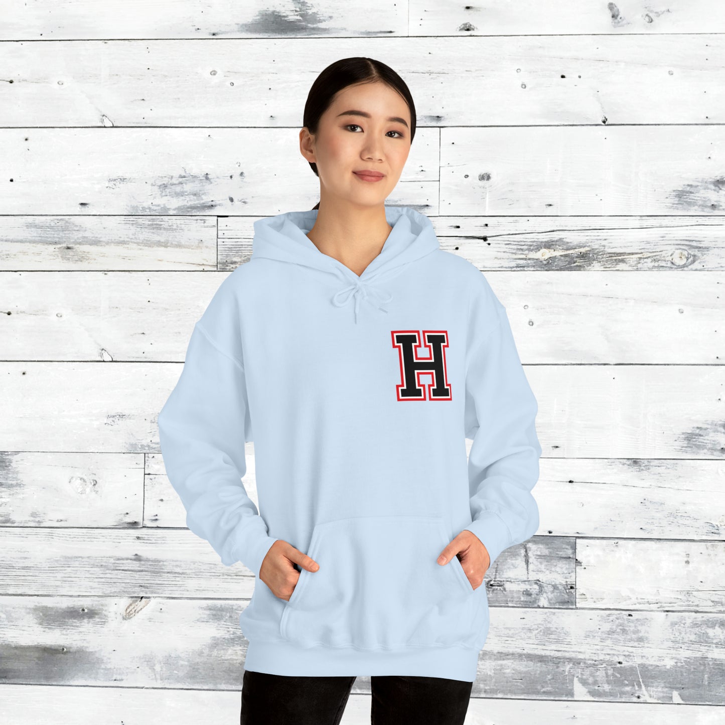 Heath Hawks - Southside Strong back Hoodie