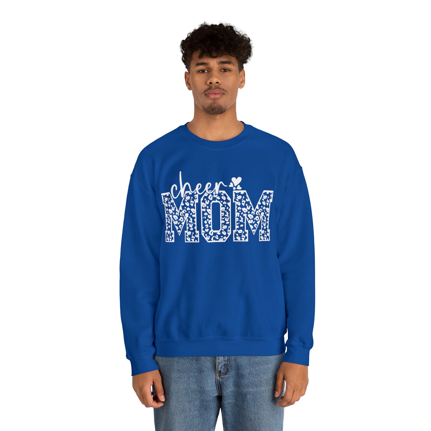 Cheetah Cheer Mom Sweater