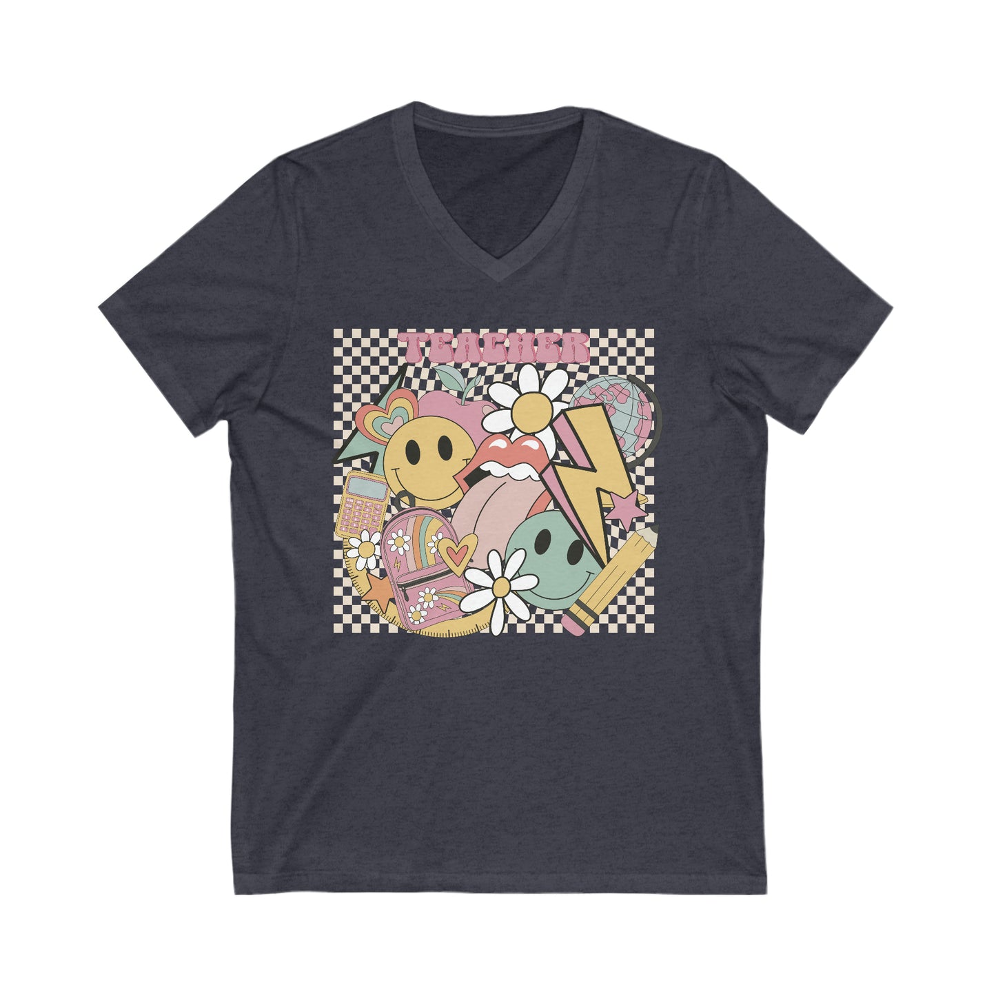 Librarian Unisex V-Neck Tee