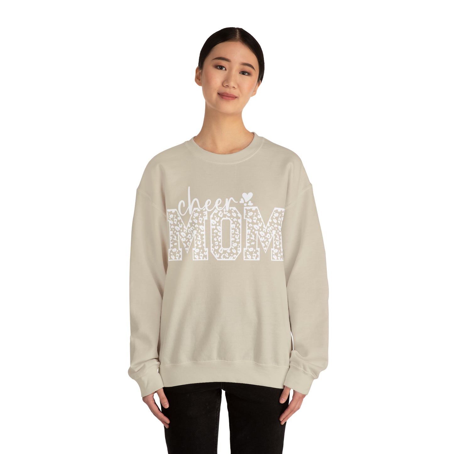Cheetah Cheer Mom Sweater