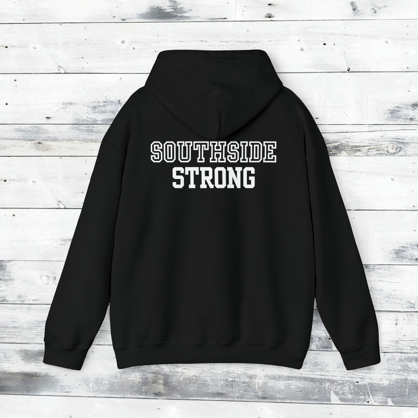 Heath Hawks - Southside Strong back Hoodie
