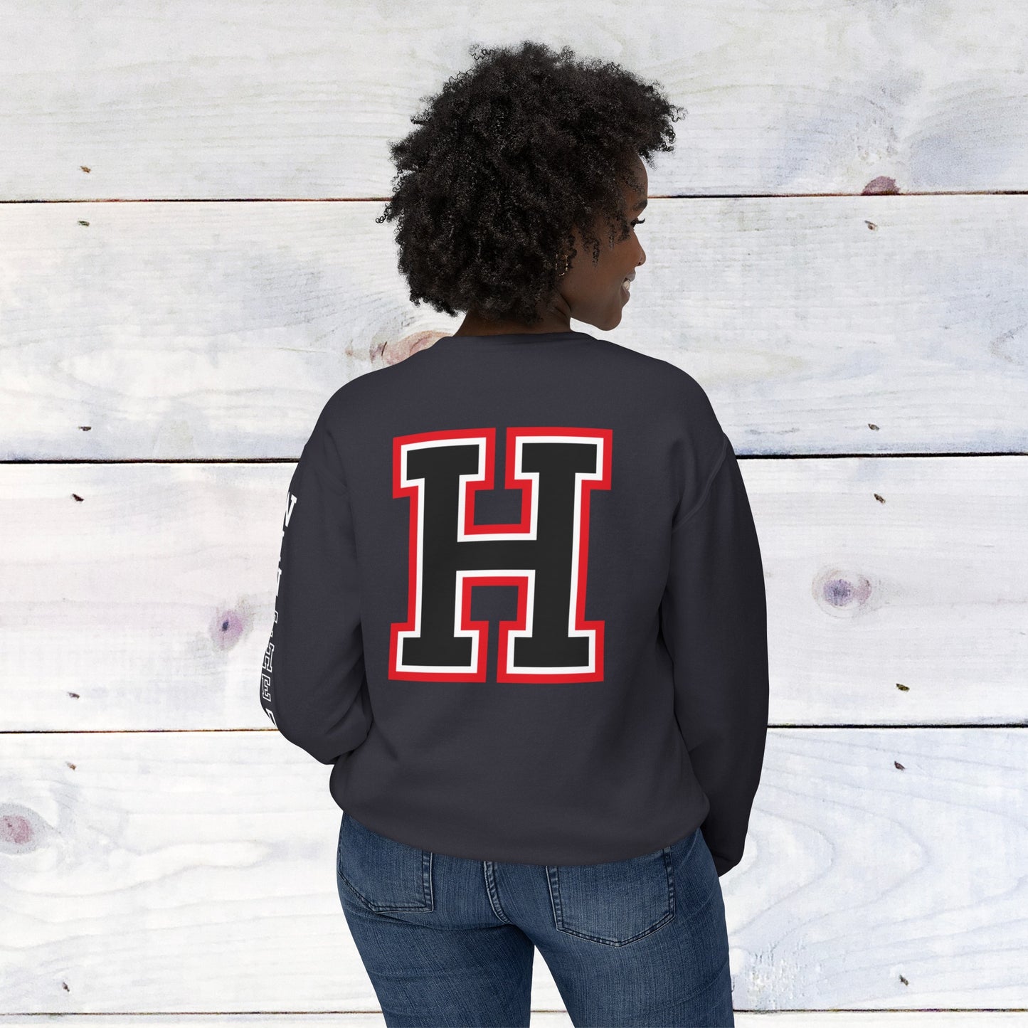 Heath Bow Sweater - Win the Day Sleeve - Comfort Colors