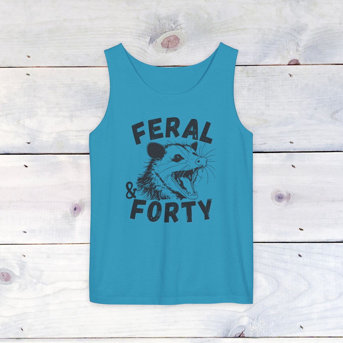 Feral & Forty Comfort Colors Tank Top