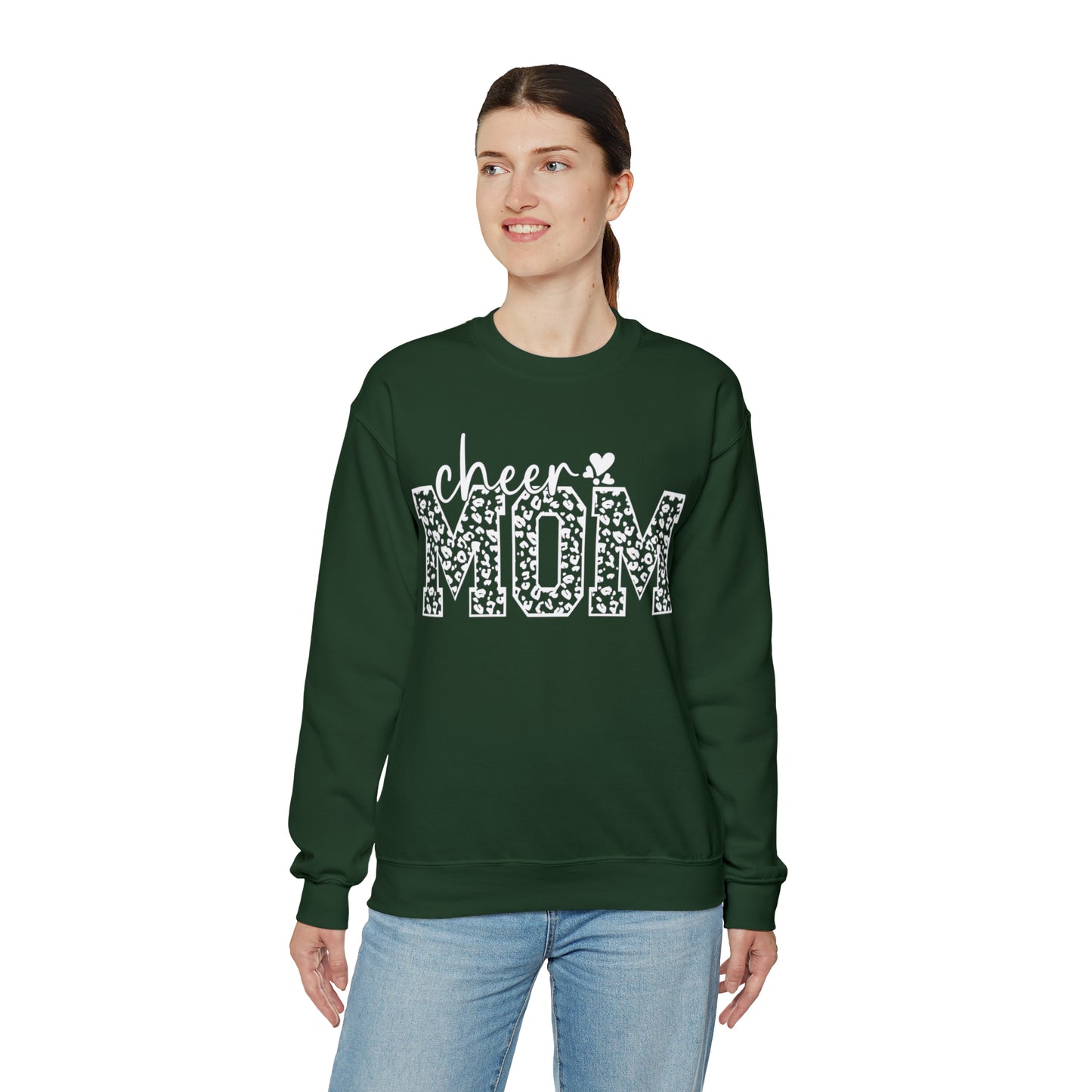 Cheetah Cheer Mom Sweater